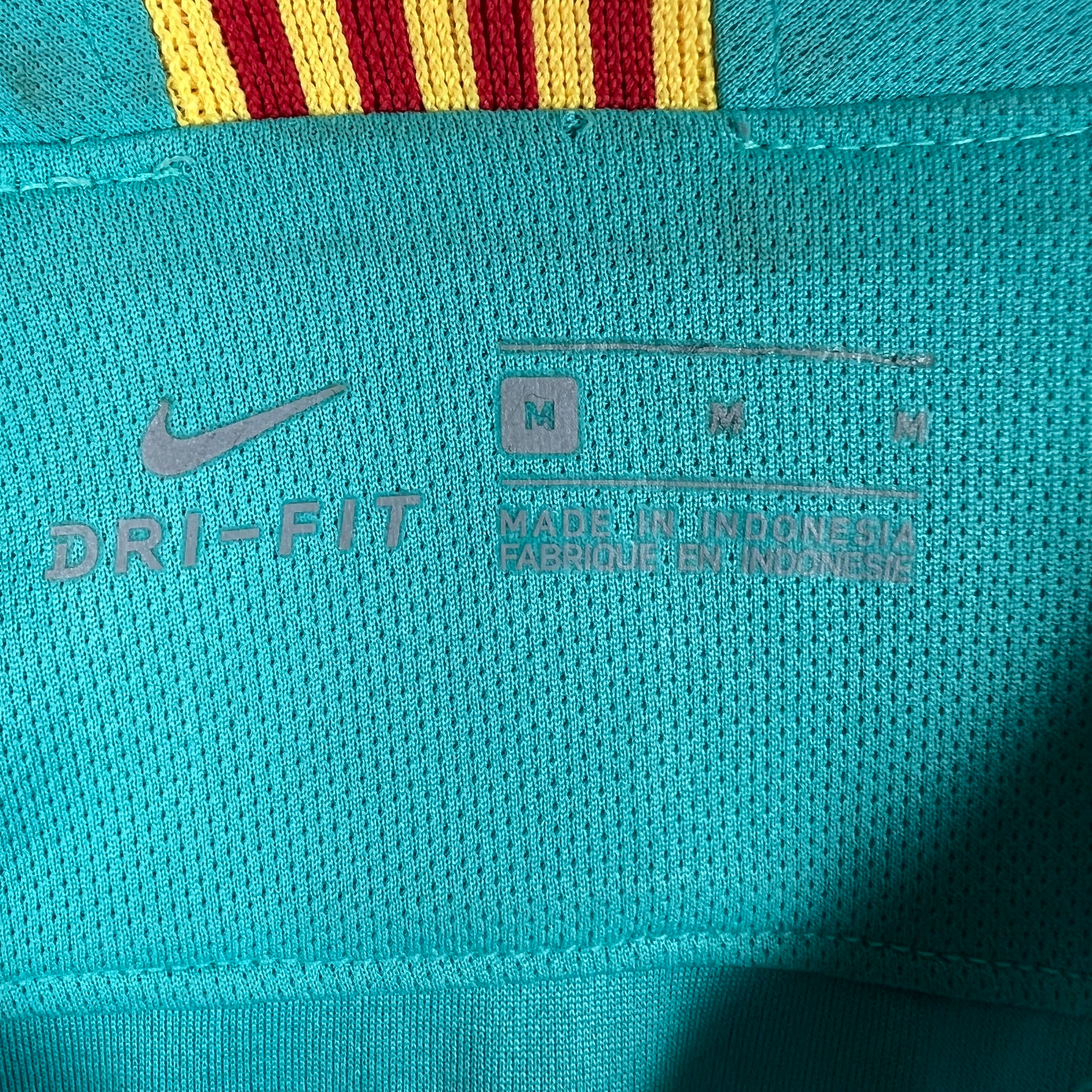 2020 Nike FC Barcelona Blank Goalkeeper Home Longsleeve Jersey