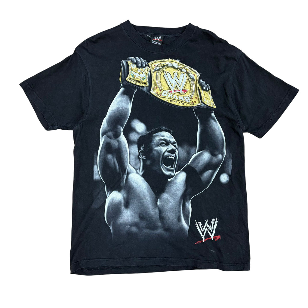 2006 WWE John Cena Champion Tee Black