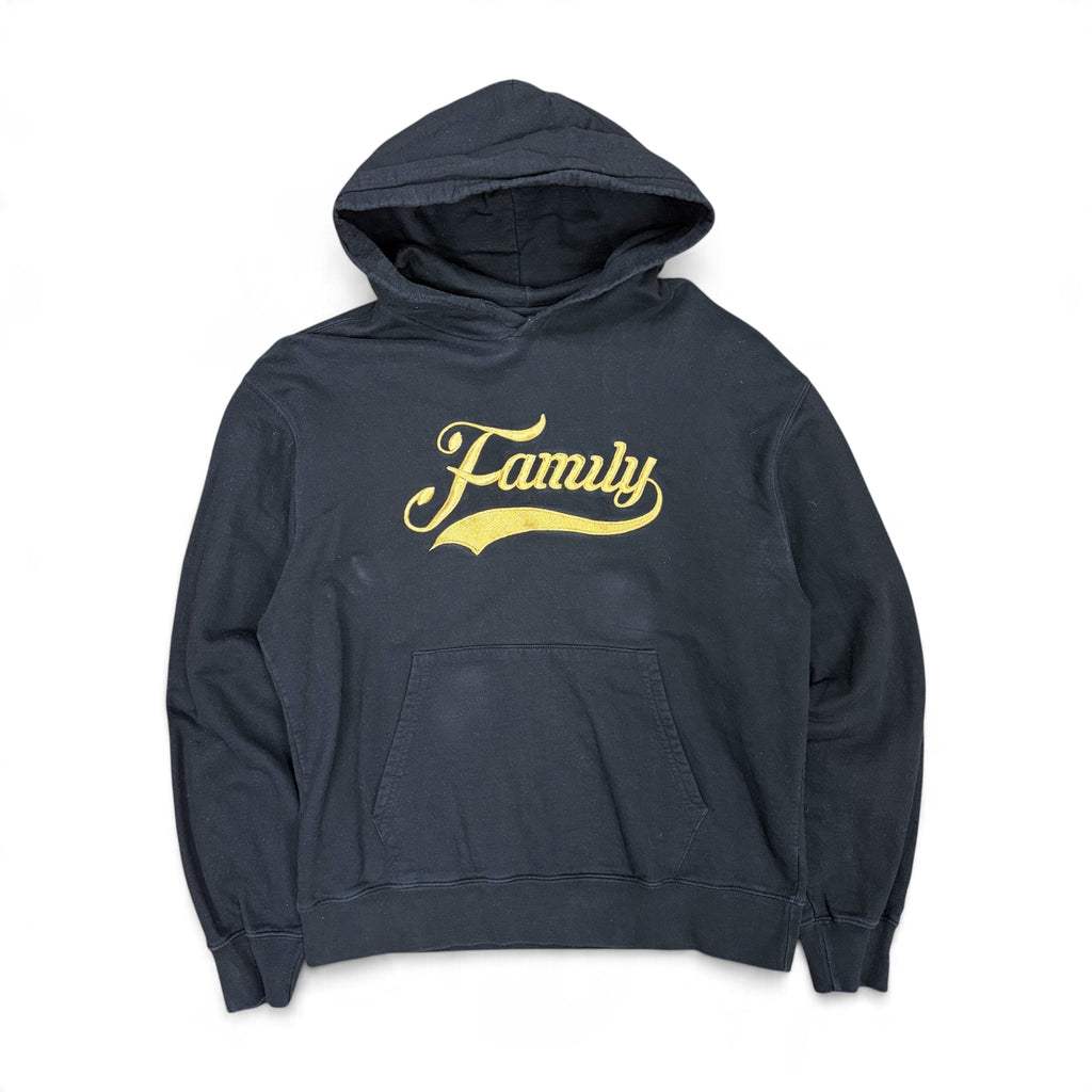 OVO Family Embroidered Hoodie Black