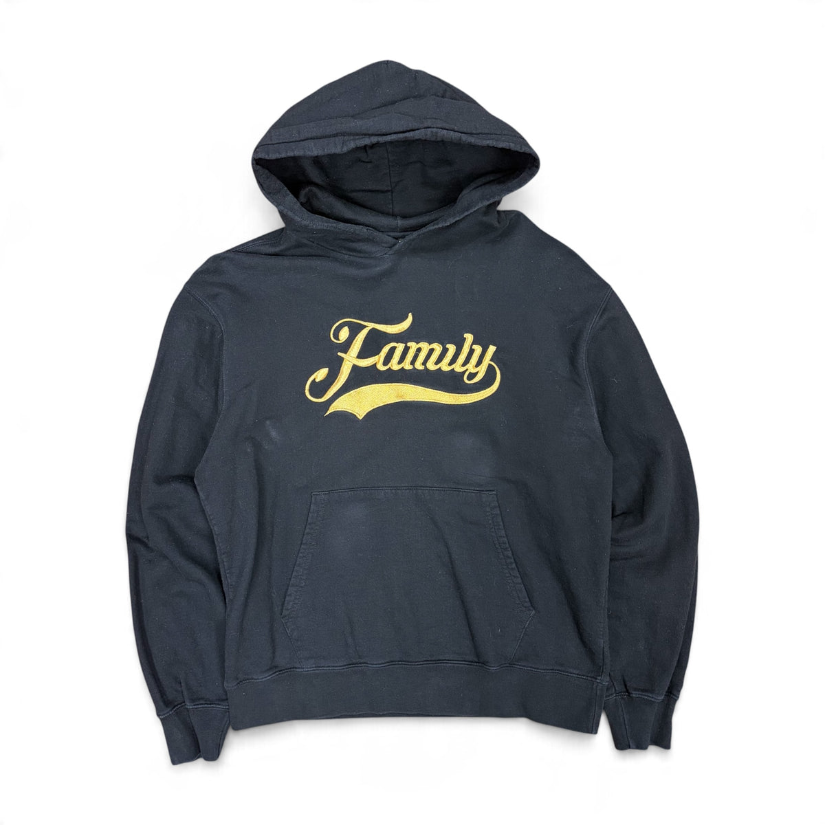 OVO Family Embroidered Hoodie Black