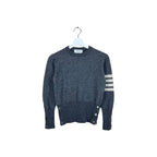 Thom Browne Women’s Classic 4 Bar Wool Knit Grey