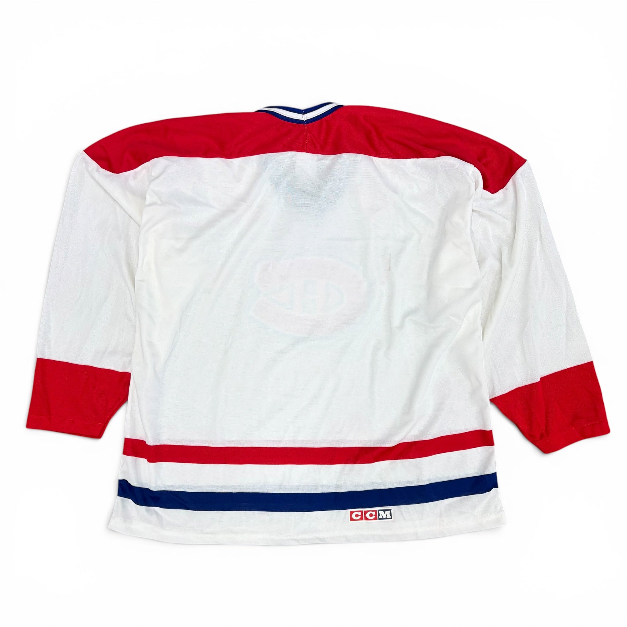 Vintage CCM By Maska NHL Montreal Canadiens Blank Home Jersey
