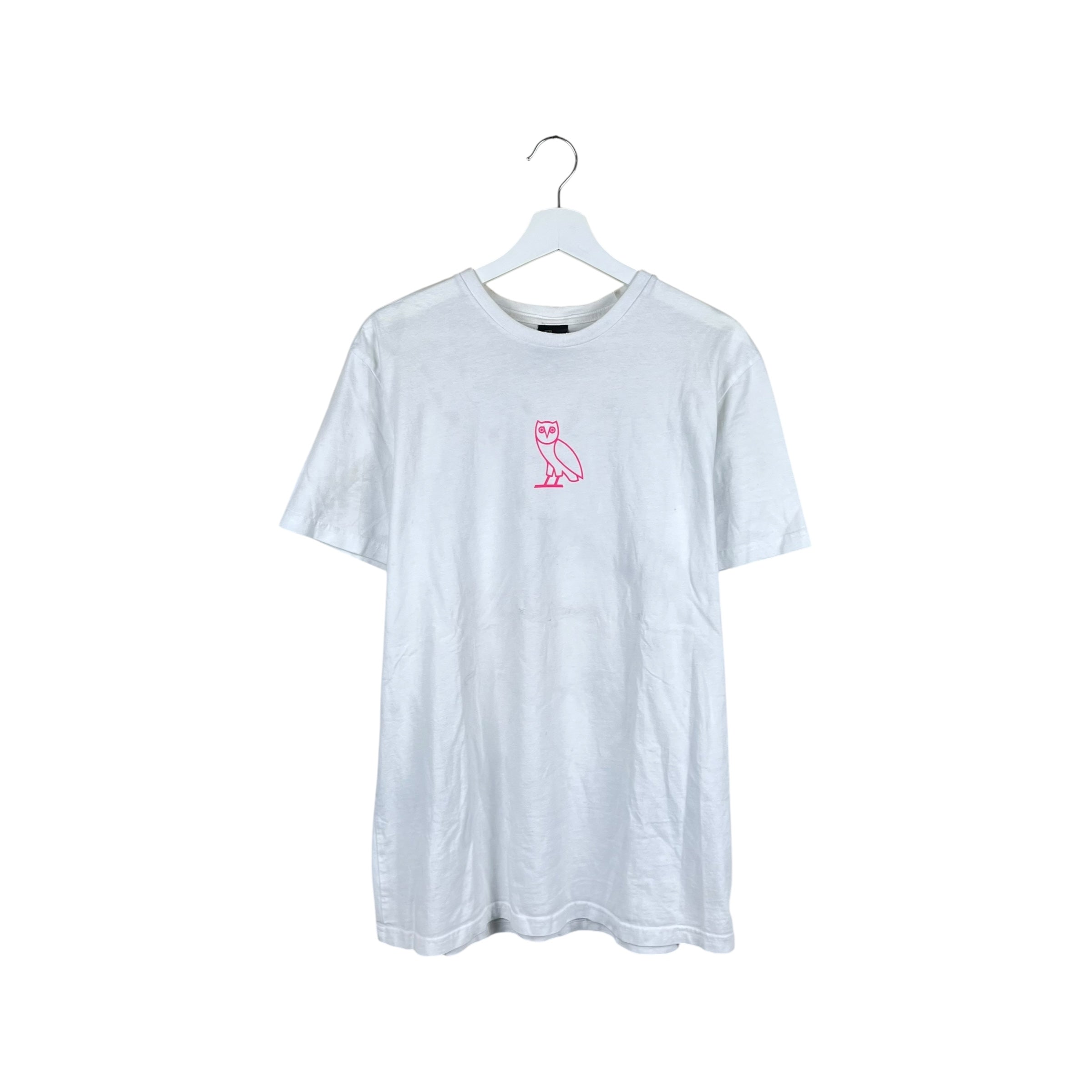 OVO Women’s Owl Tee White/Pink