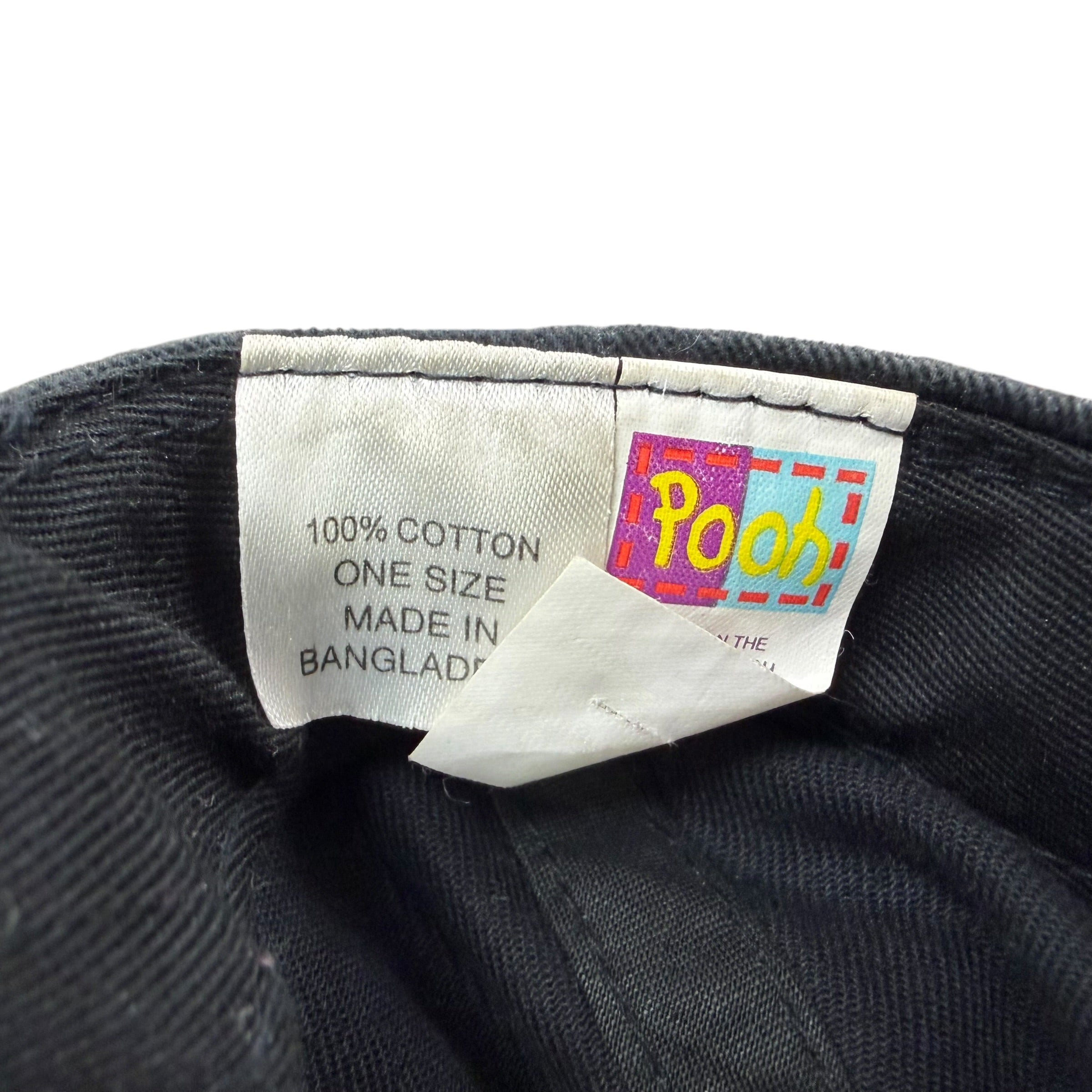 Vintage Winnie The Pooh Embroidered SnapBack Black