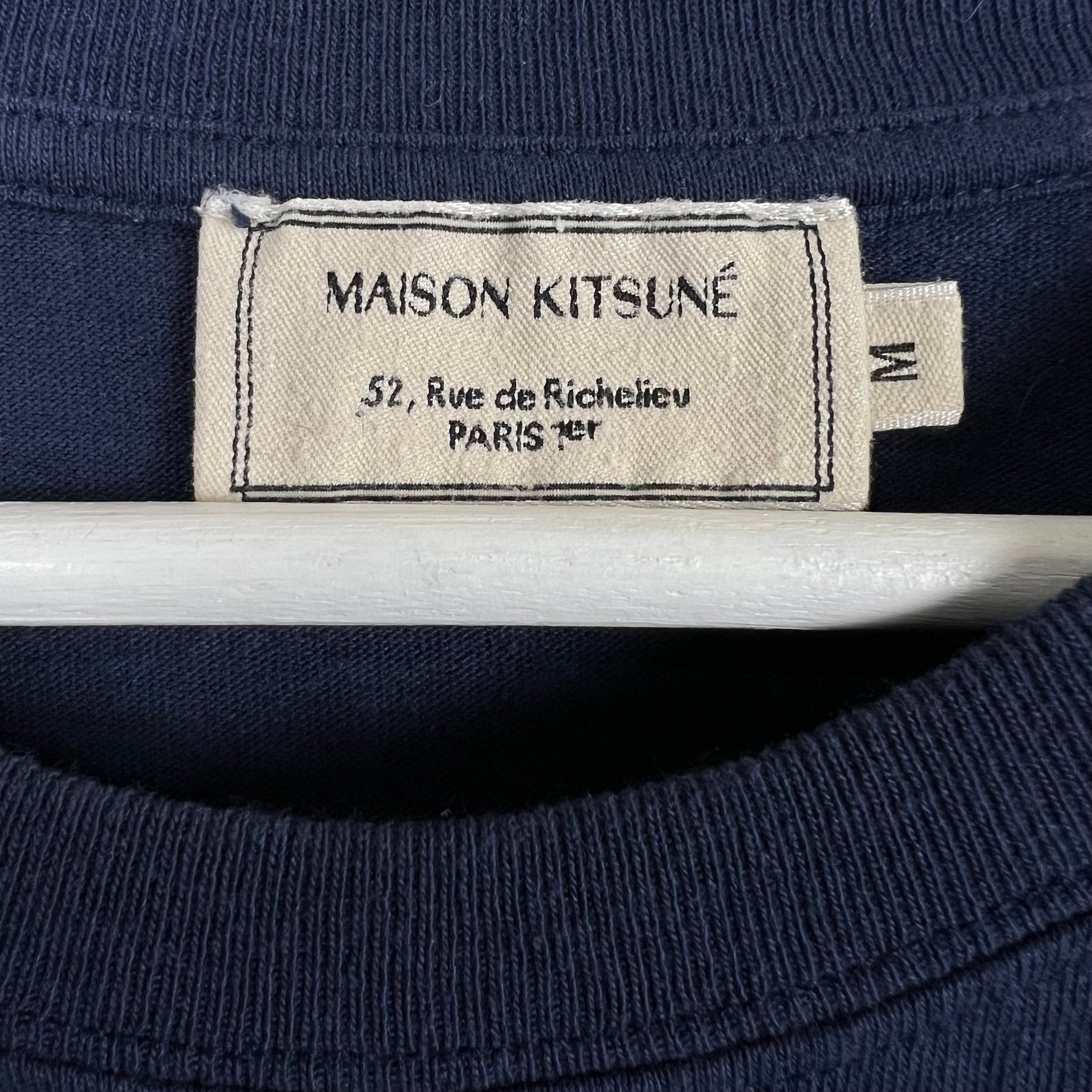 Maison Kitsuné Hotel Tee Navy