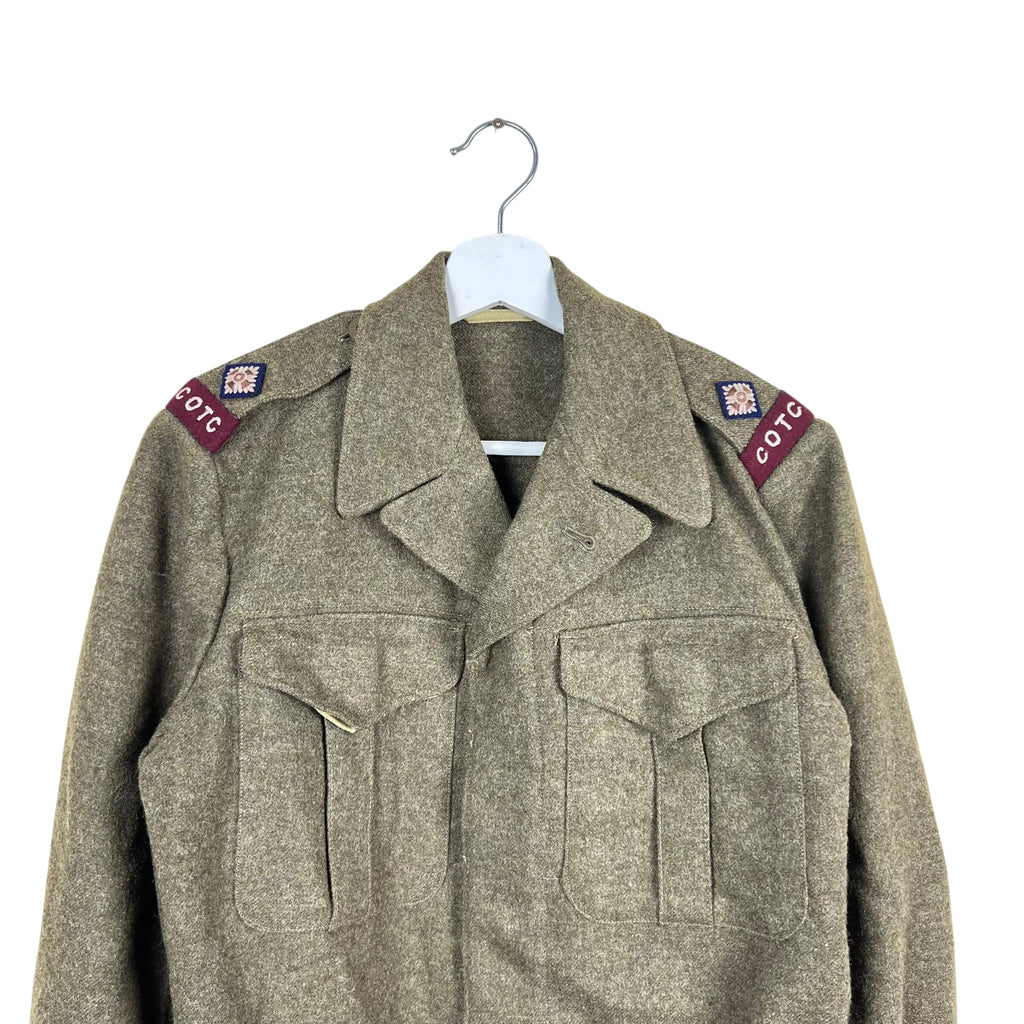 Vintage World War II Military Women’s Battle Dress Wool Jacket