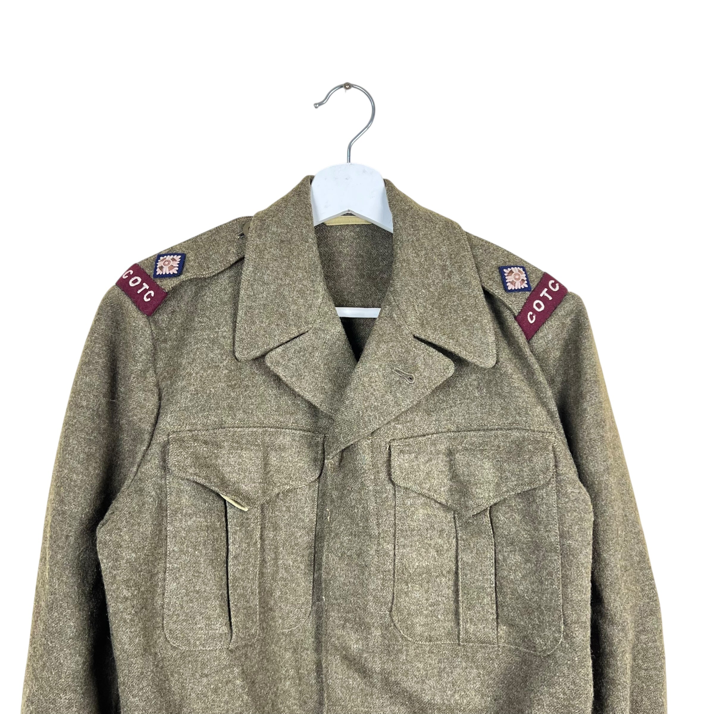 Vintage World War II Military Women’s Battle Dress Wool Jacket