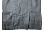 Vintage Charles Maudret Women’s Wool Dress Skirt Black