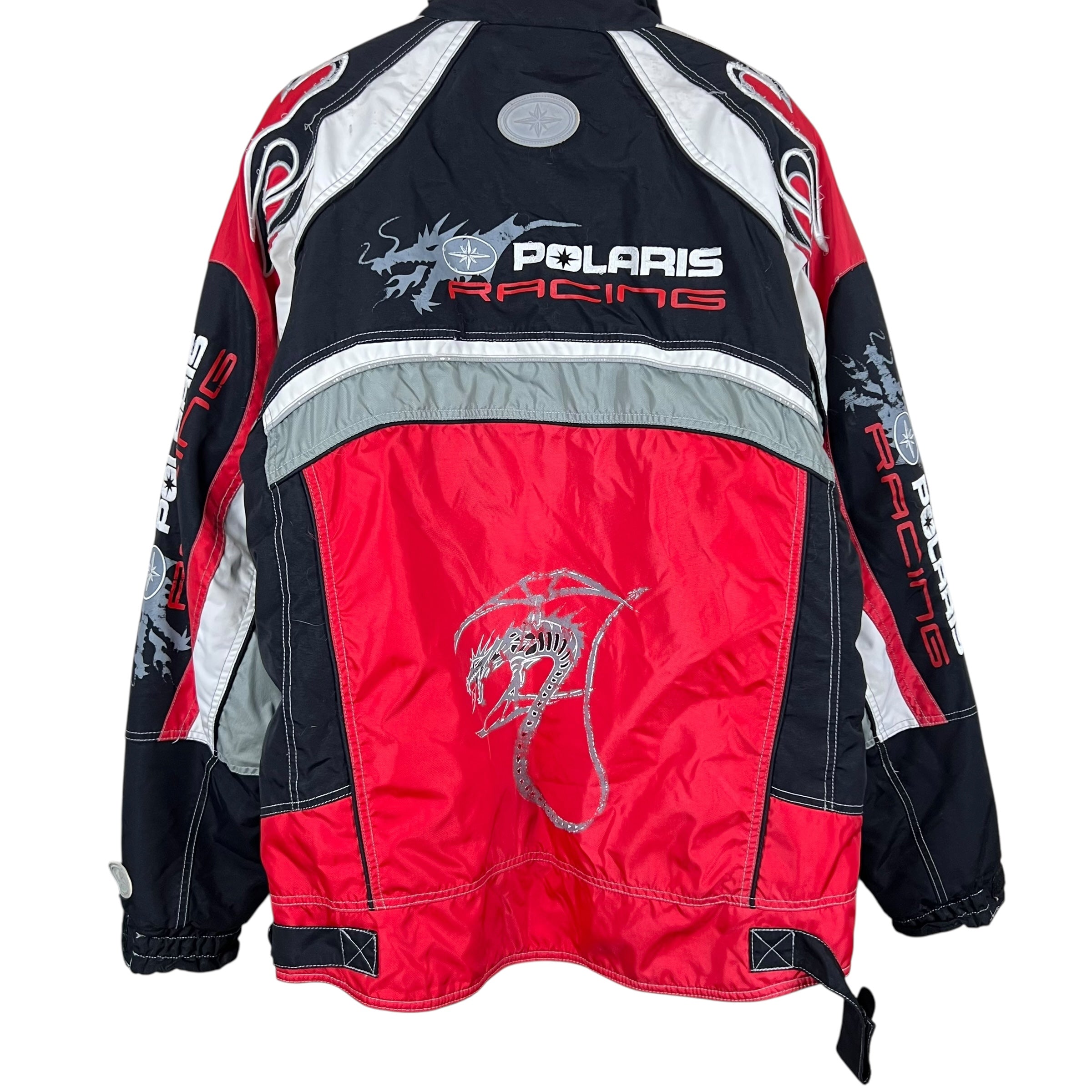 Vintage Polaris Winter Sports Jacket Red/Black