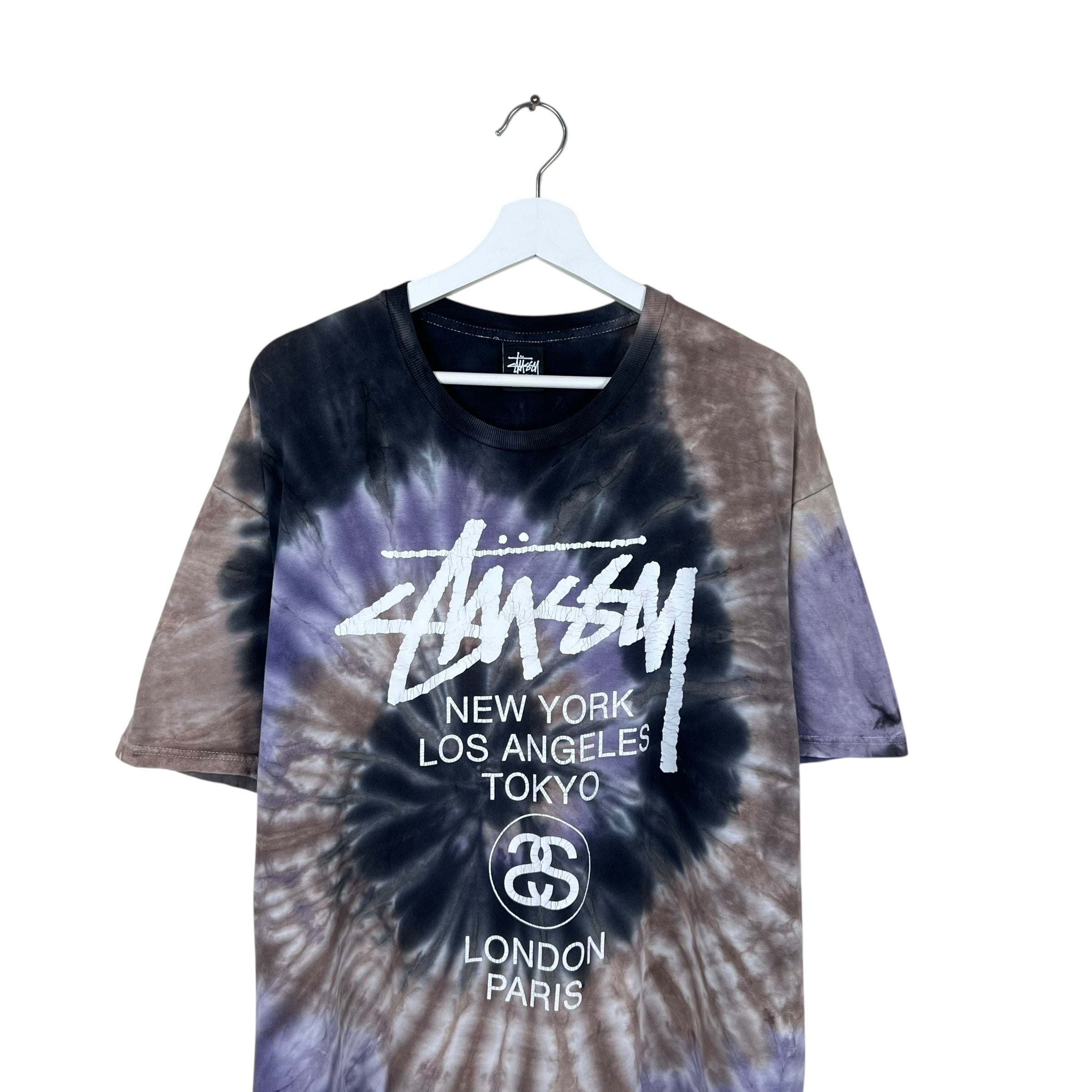 Stussy World Tour Tee Tye Die