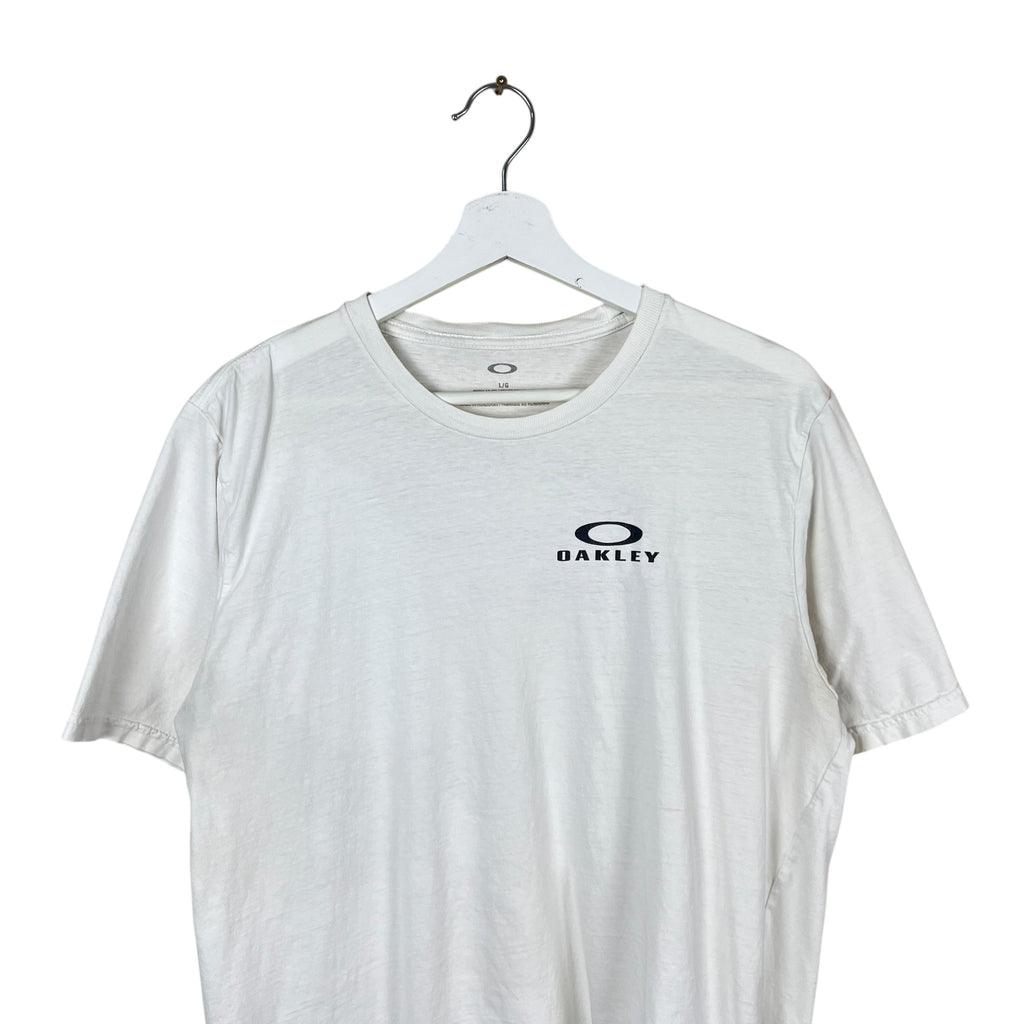 Vintage Oakley Logo Tee White