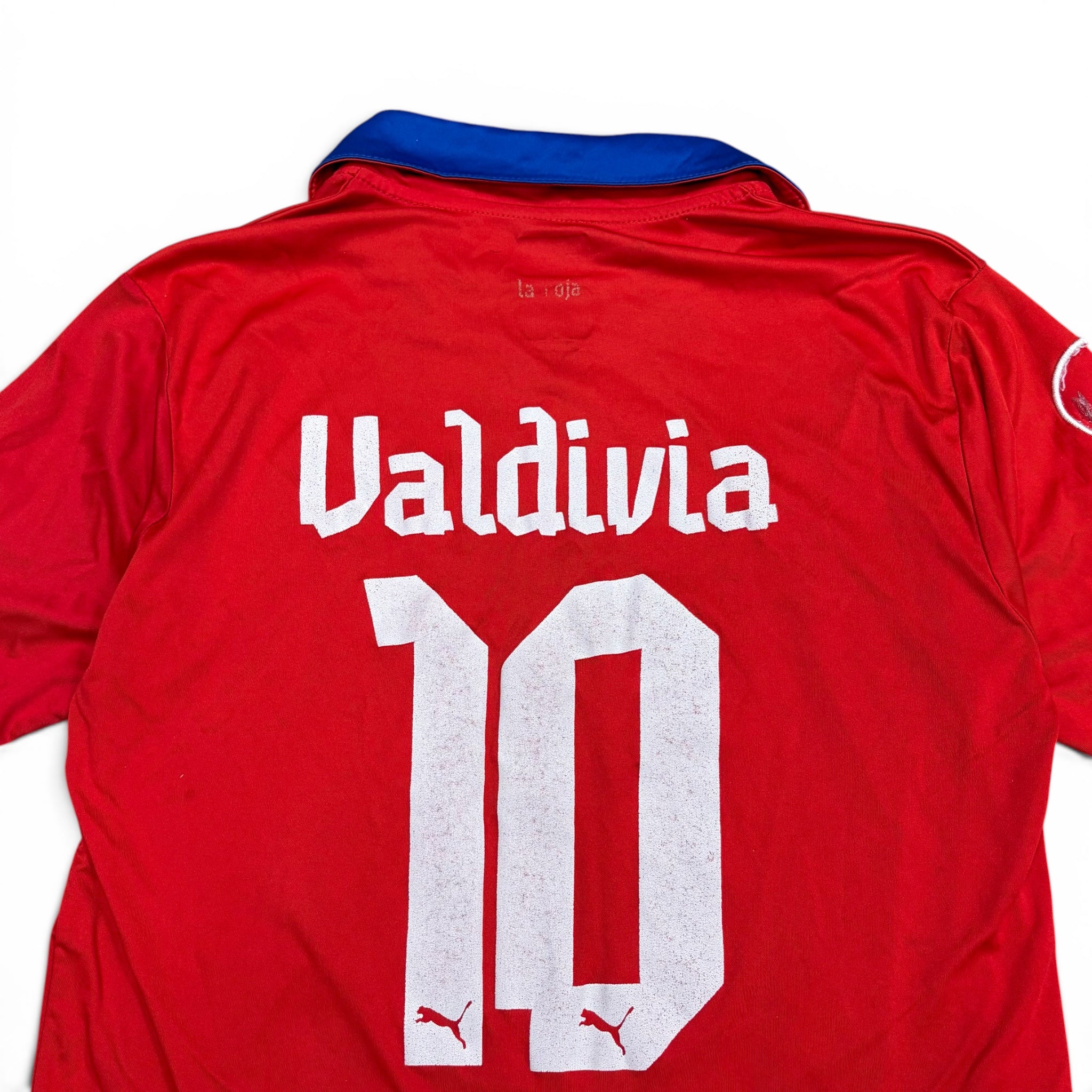 2015 Puma Chile Jorge Valdivia Home Jersey