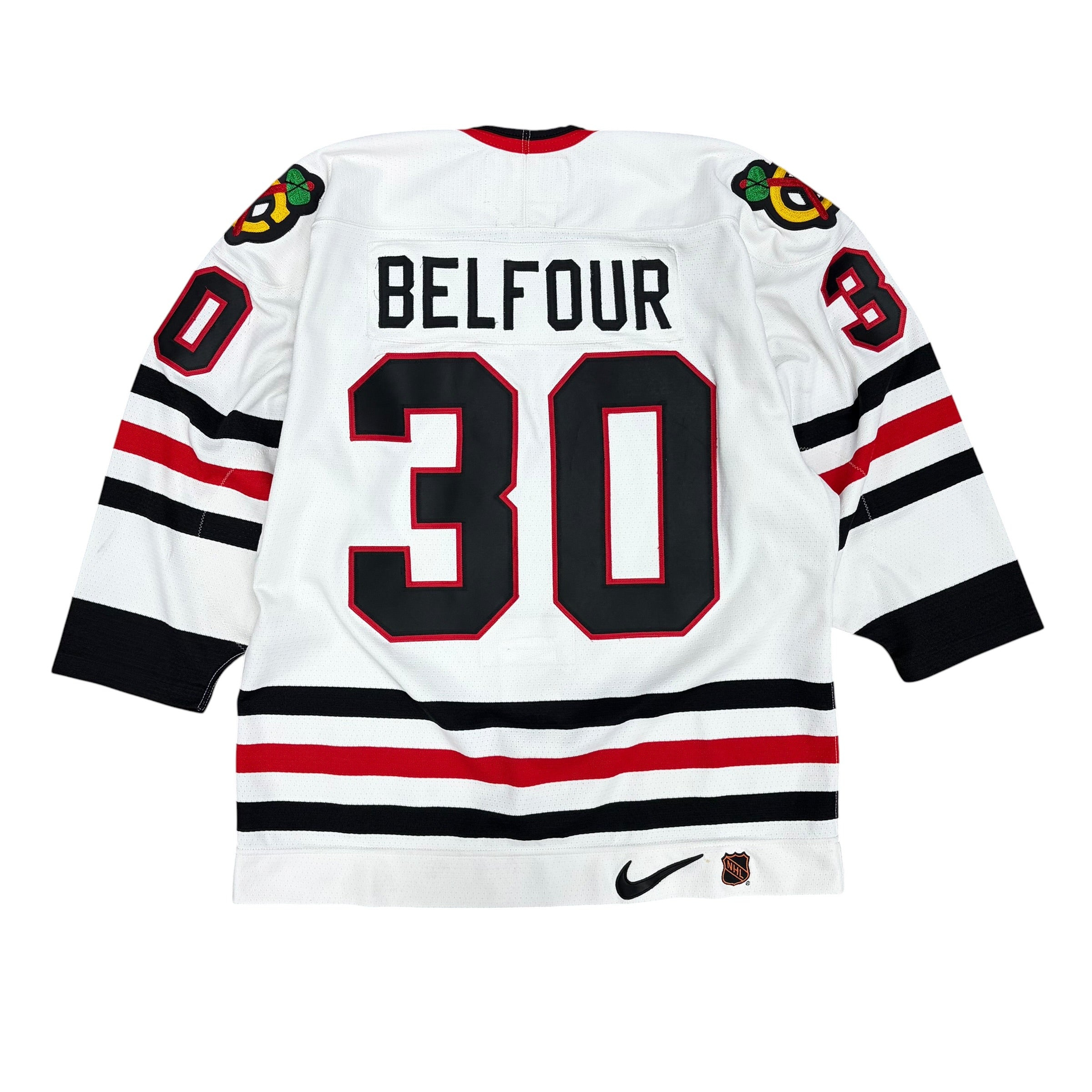 Vintage Nike 90’s NHL Chicago Blackhawks Ed Belfour Home Jersey