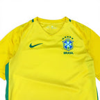 2016 Nike Brazil Blank Home Jersey