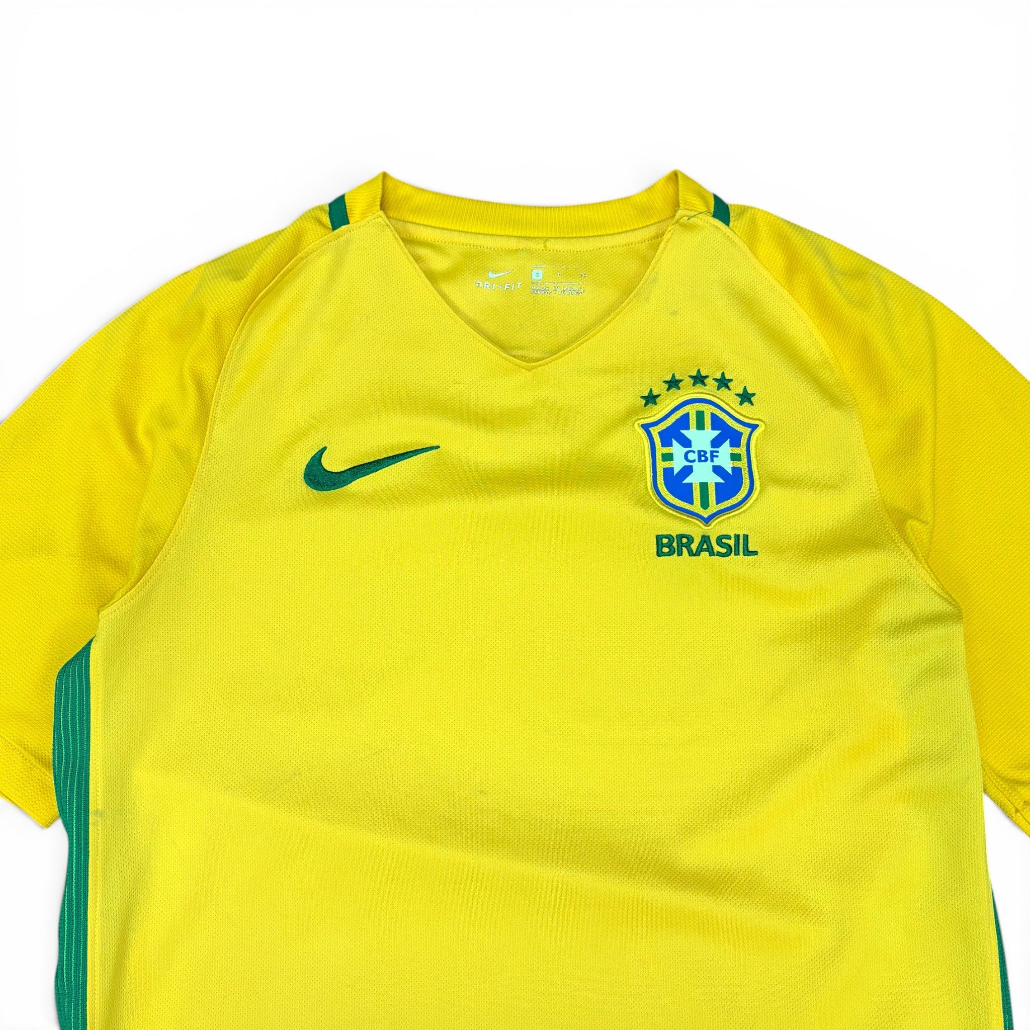 2016 Nike Brazil Blank Home Jersey