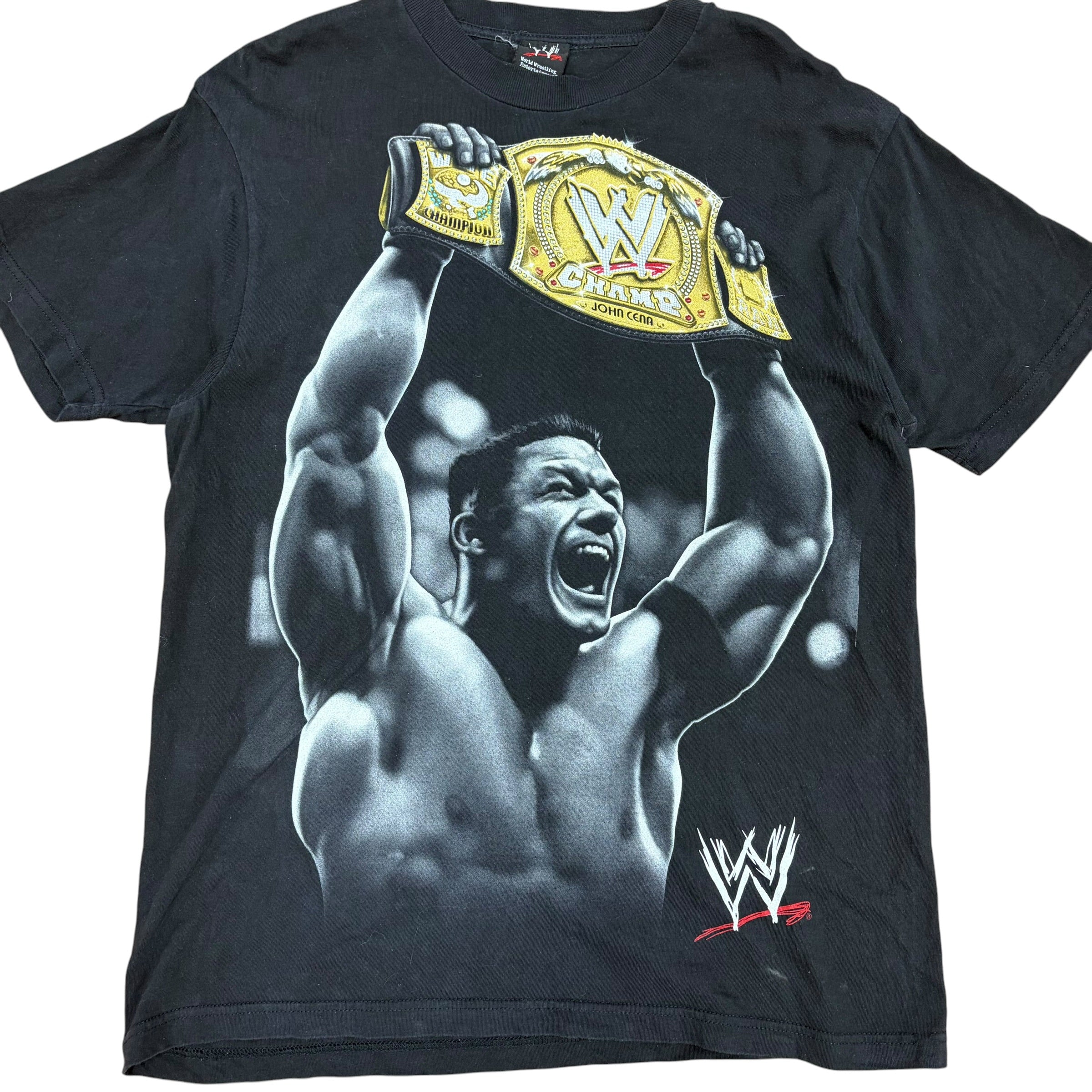 2006 WWE John Cena Champion Tee Black