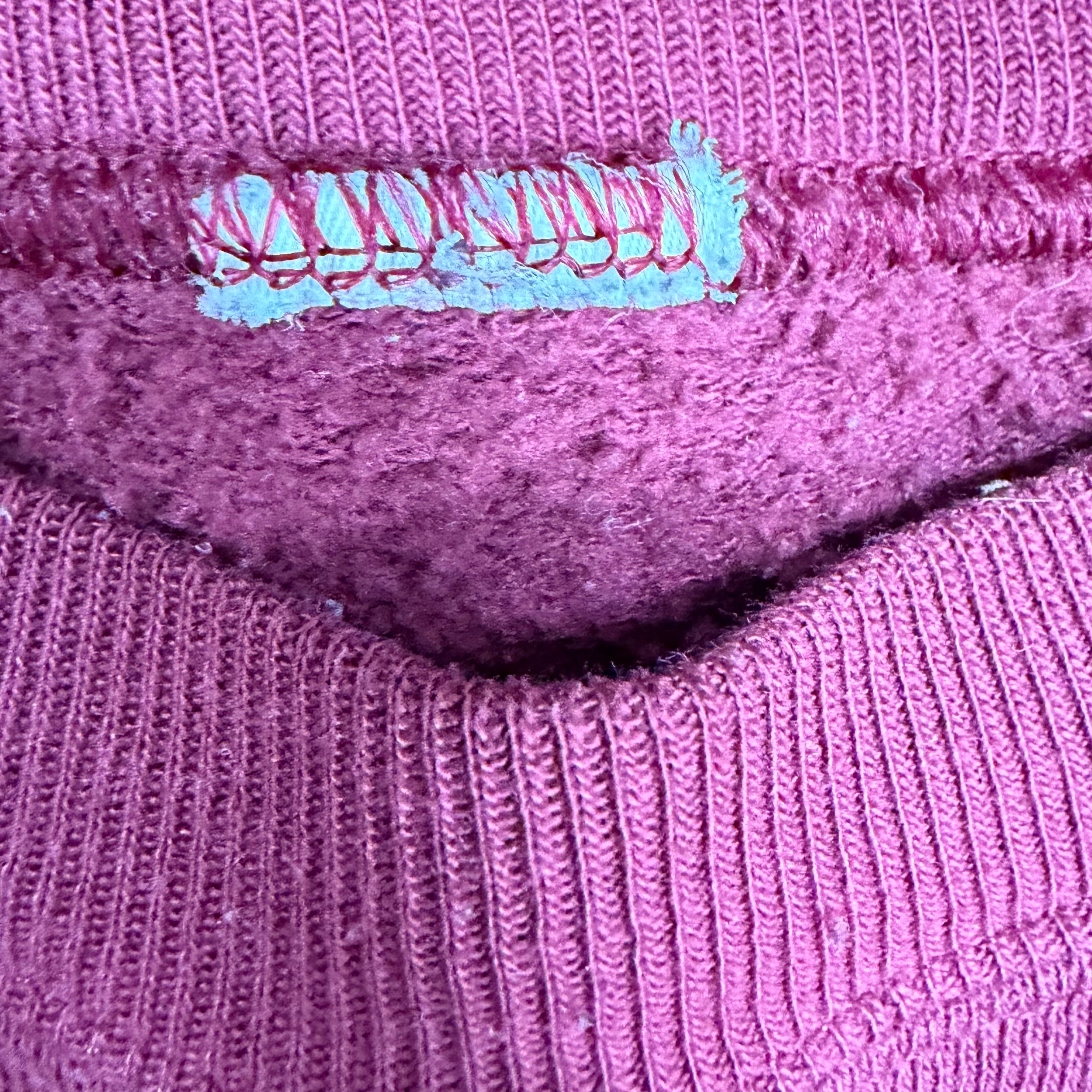 Vintage Arizona State University Arch Spellout Crewneck Burgundy