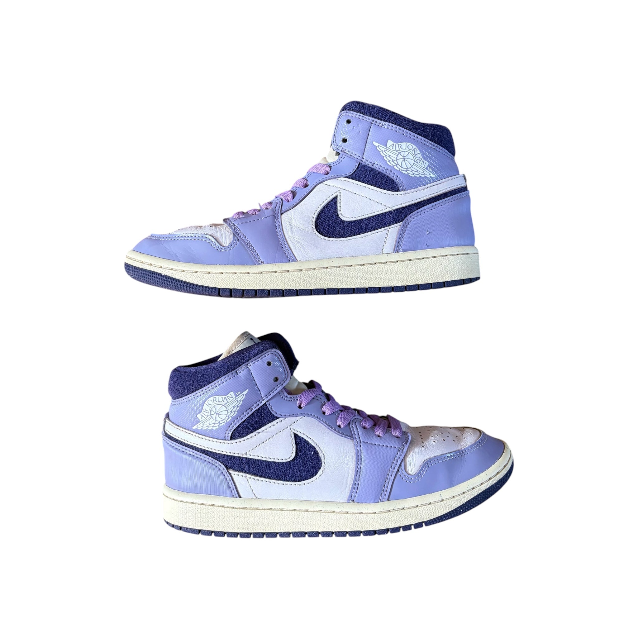 Jordan 1 Mid SE Chenille Sky J Light Purple (Women’s)