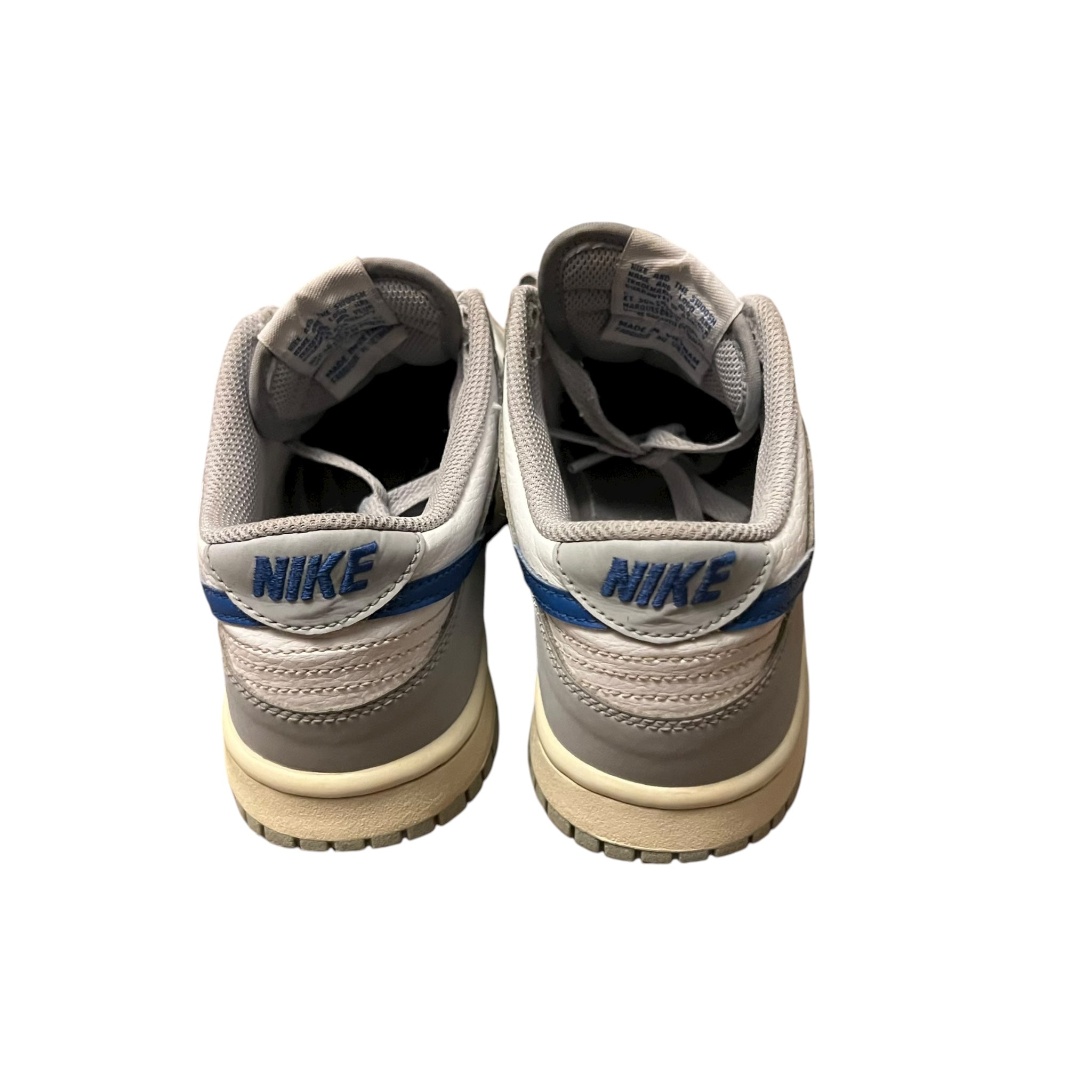 Nike Dunk Low Mini Swoosh Wolf Grey Game Royal (GS)