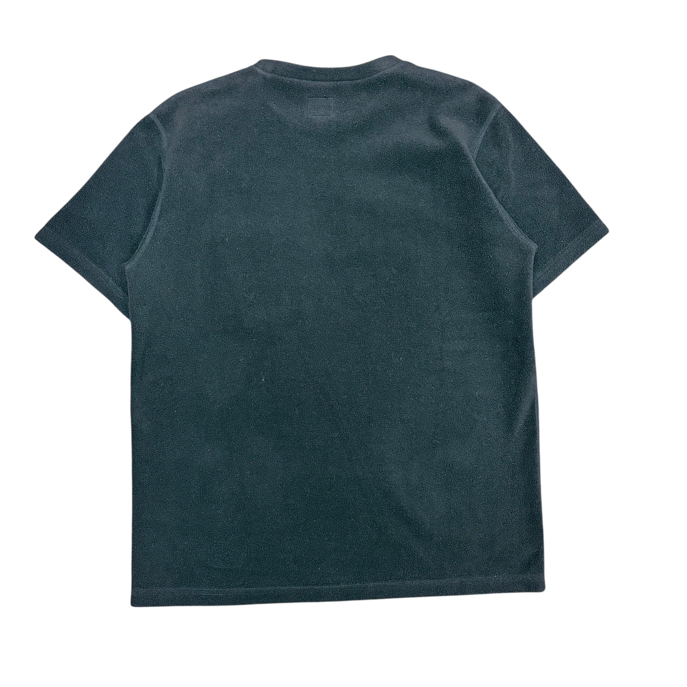 Needles Embroidered Fleece Tee Black