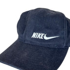 90s Nike Swoosh StrapBack Black
