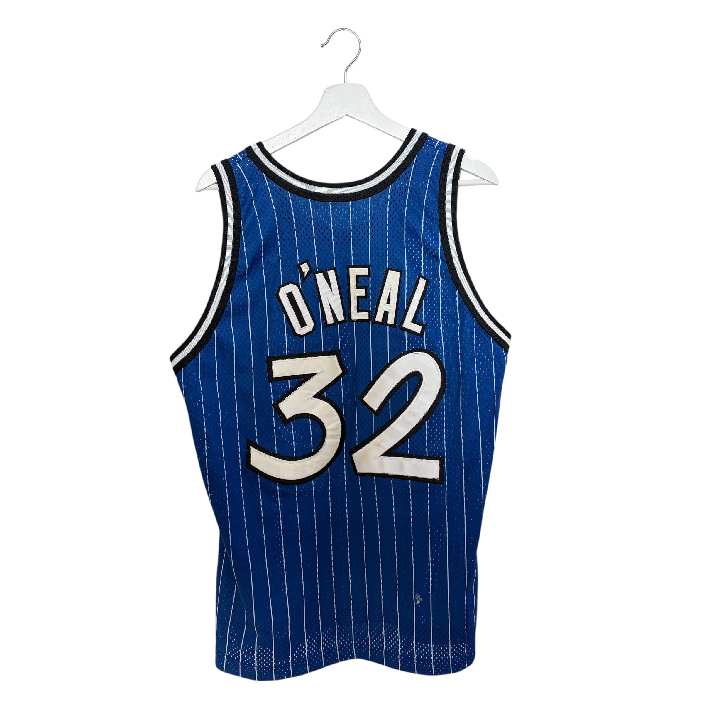 Vintage Champion Orlando Magic Shaquille O’Neal Pinstripe Away Jersey