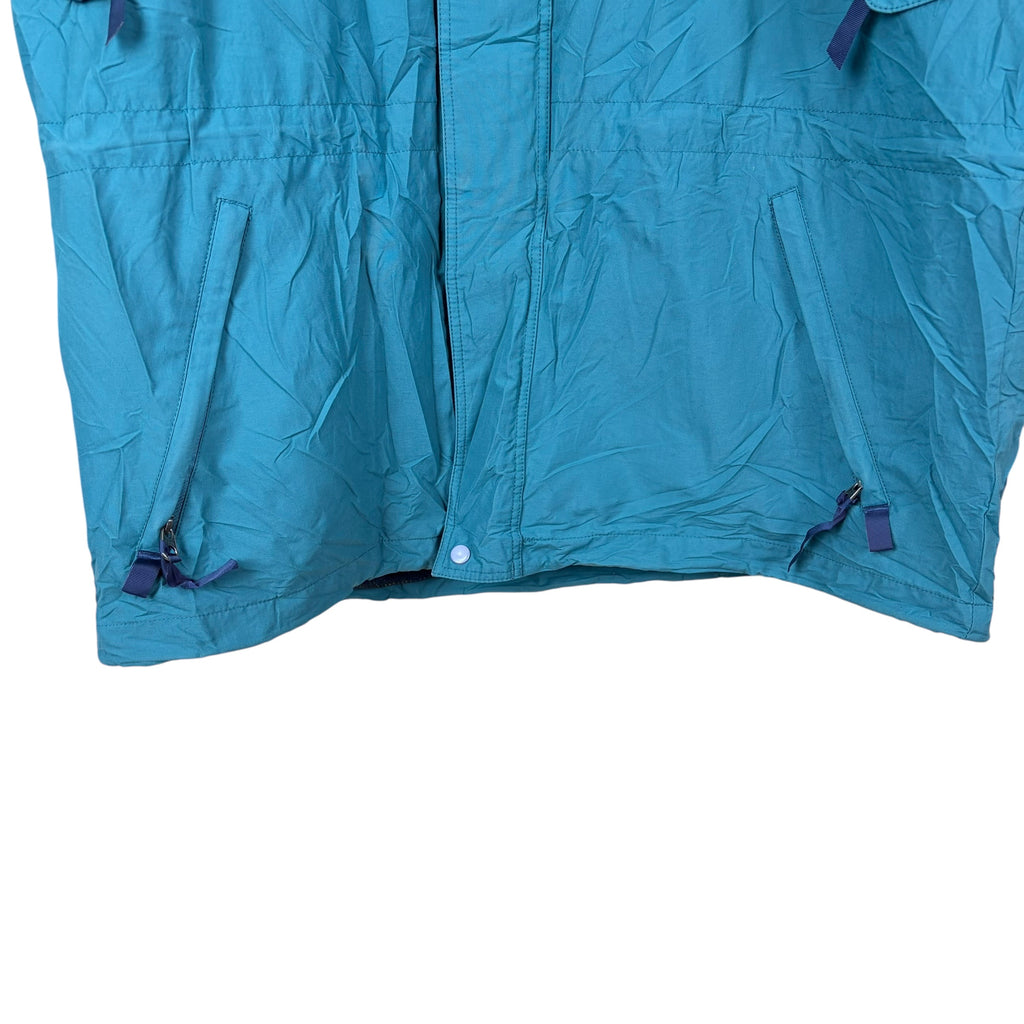 Vintage Patagonia Storm Windbreaker Jacket Aqua Blue