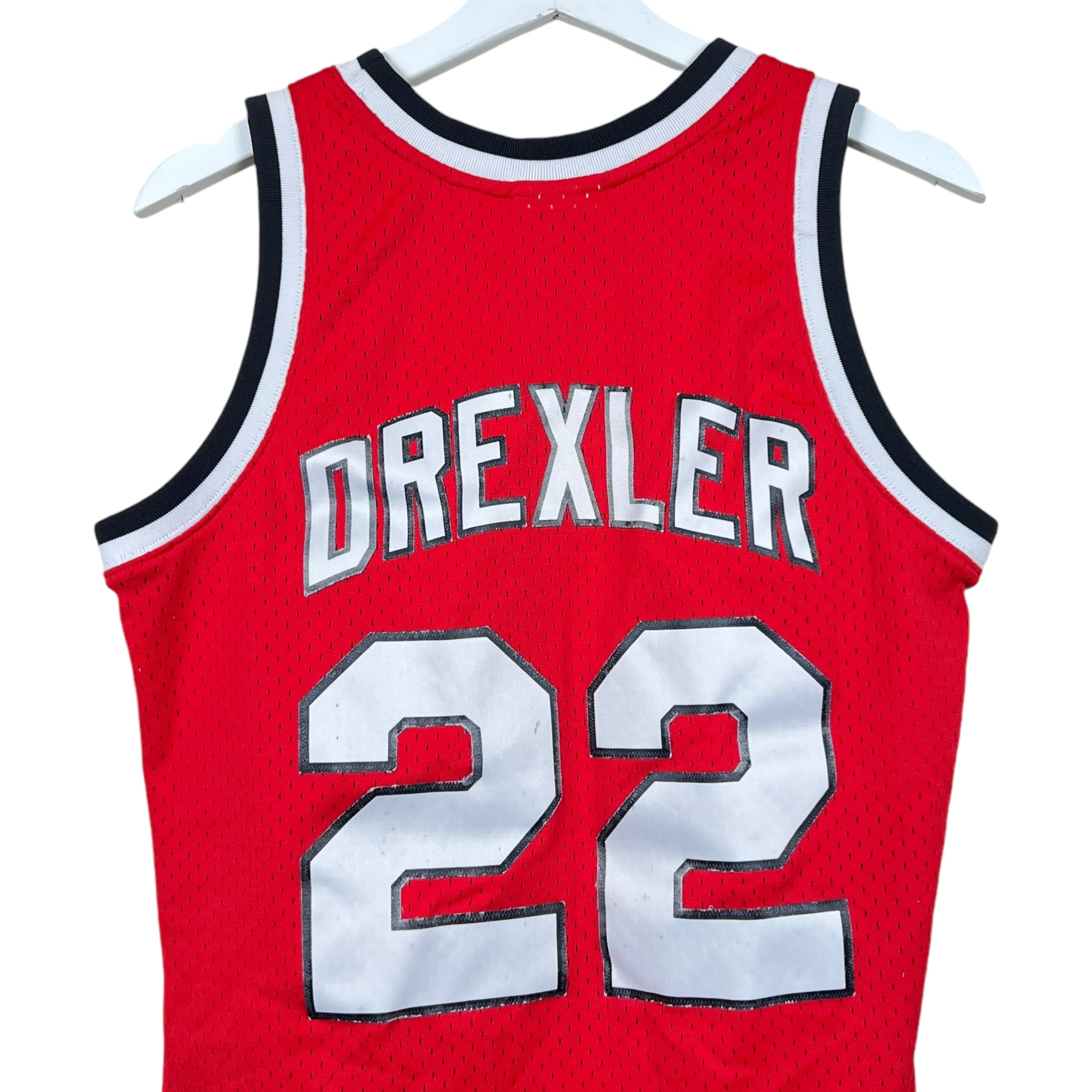Vintage Mitchell & Ness 83’-84’ Portland Trailblazers Clyde Drexler Away Alternate Jersey