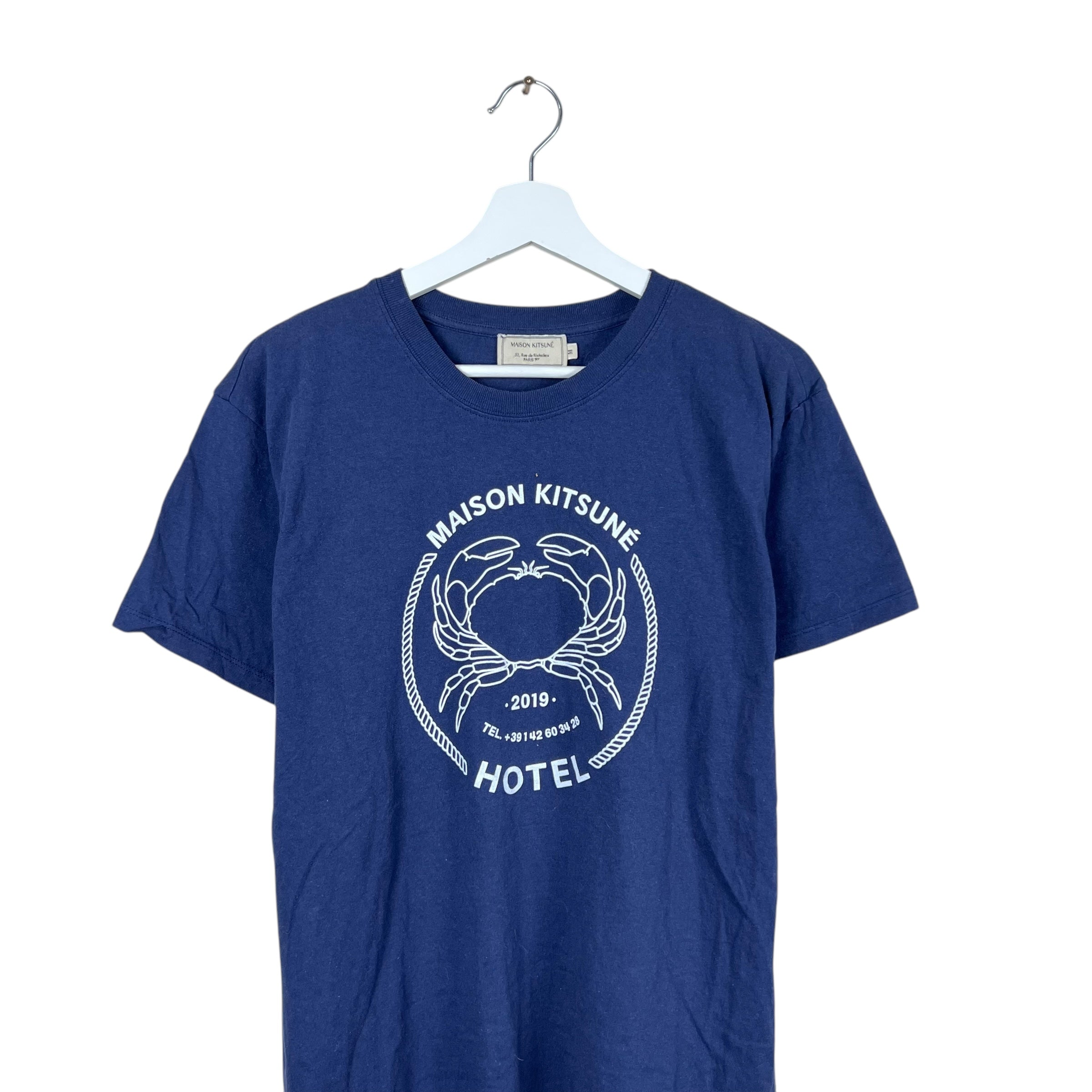 Maison Kitsuné Hotel Tee Navy