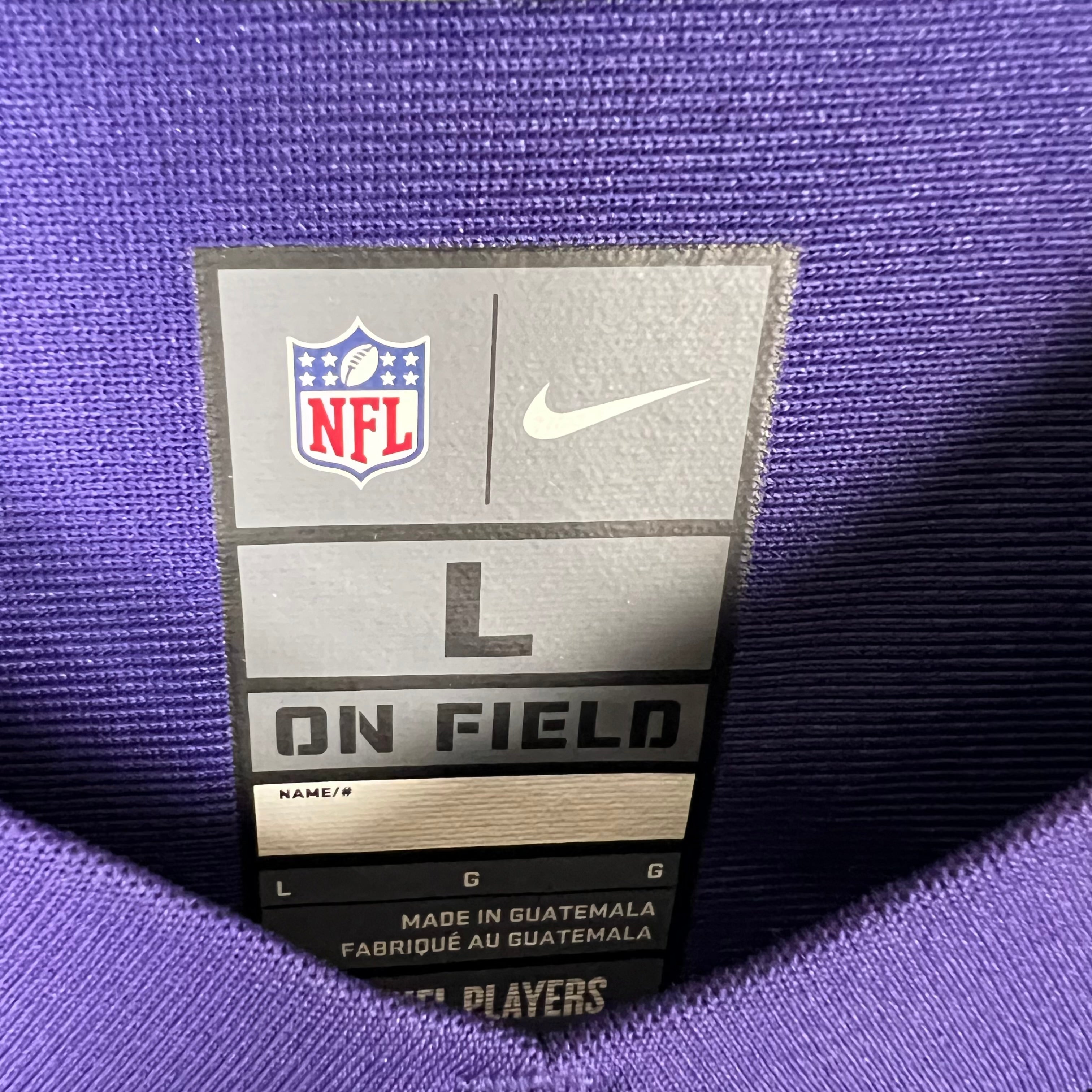 2020 Nike NFL Baltimore Ravens Lamar Jackson Game Jersey