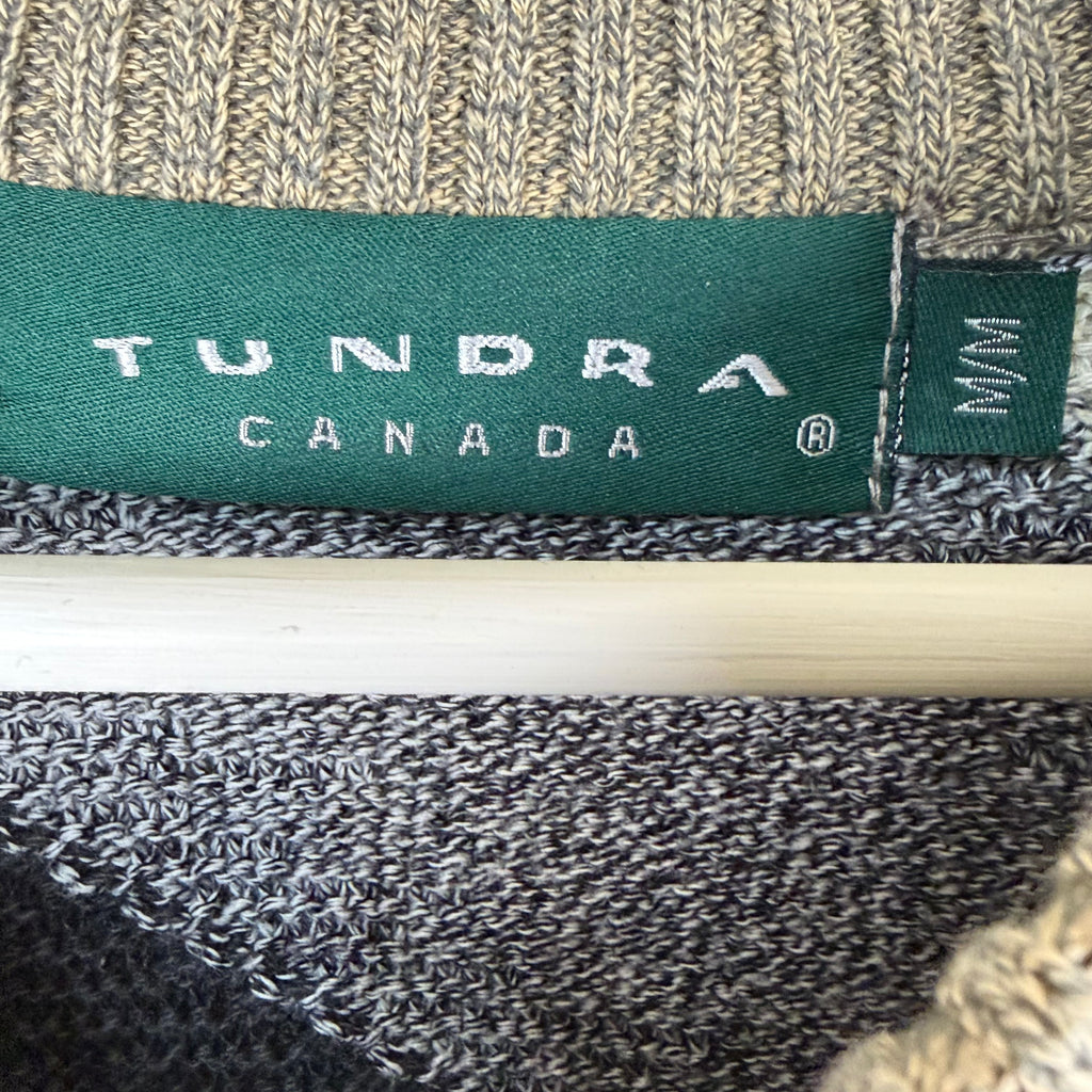 Vintage Tundra Zig Zag Pattern Knit