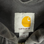 Vintage Carhartt Hooded Vest Stone Grey