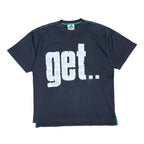 Vintage Adidas Equipment "Get..Real" Tee Black