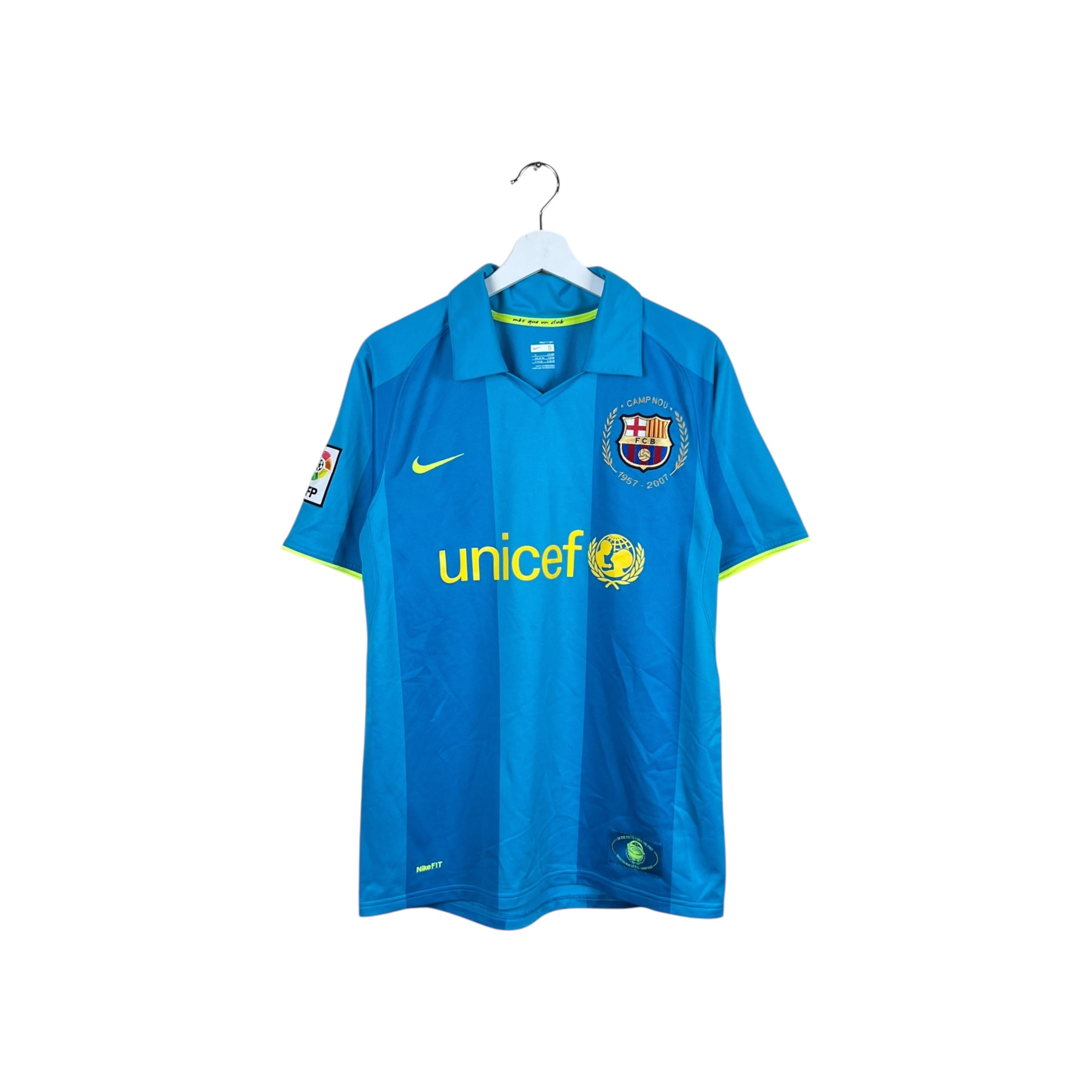2008 Nike FC Barcelona Camp Nou Blank Away Jersey