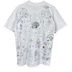 Vintage Blinded By Science Test Answer Tee White