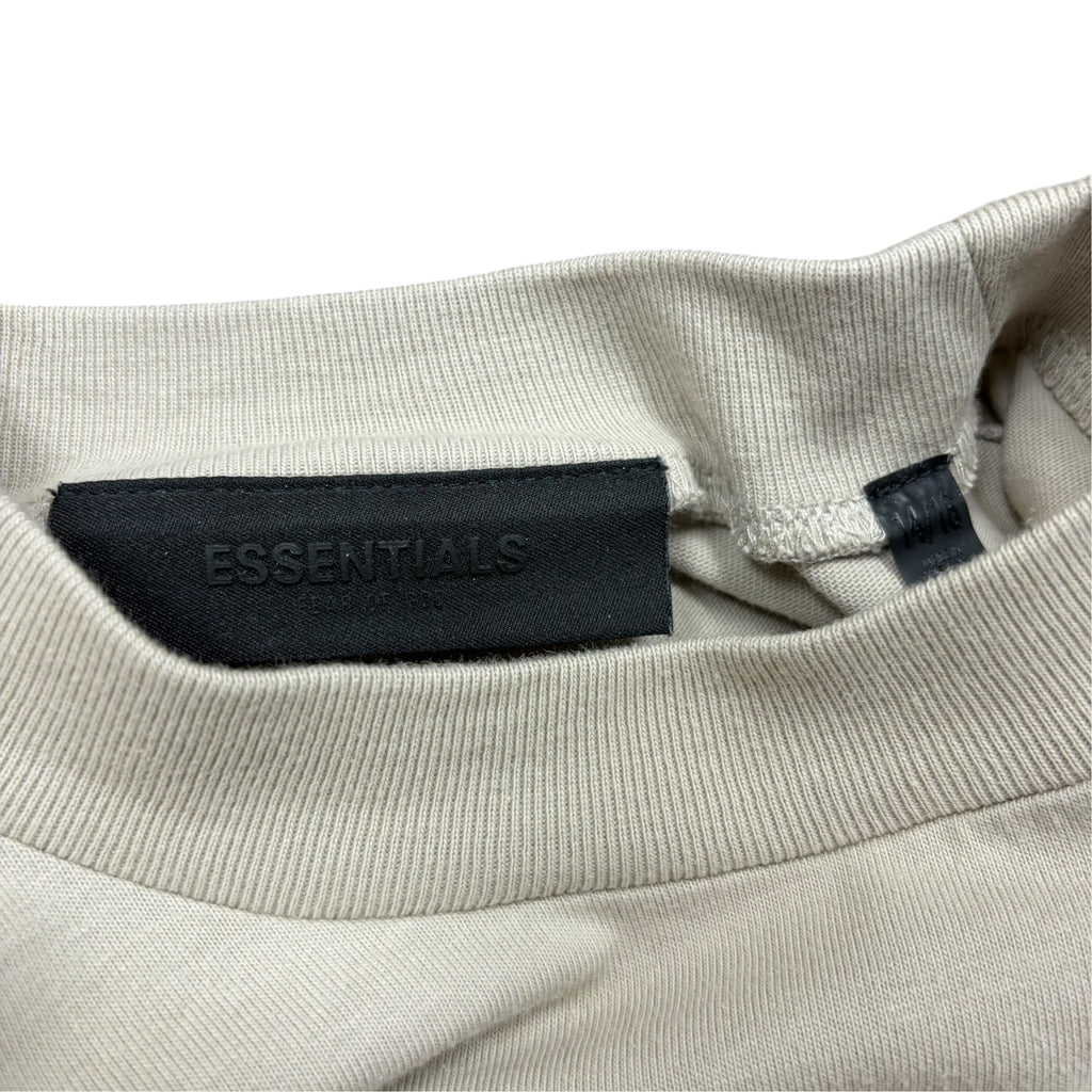 Essentials Youth Mock Neck Longsleeve Oatmeal
