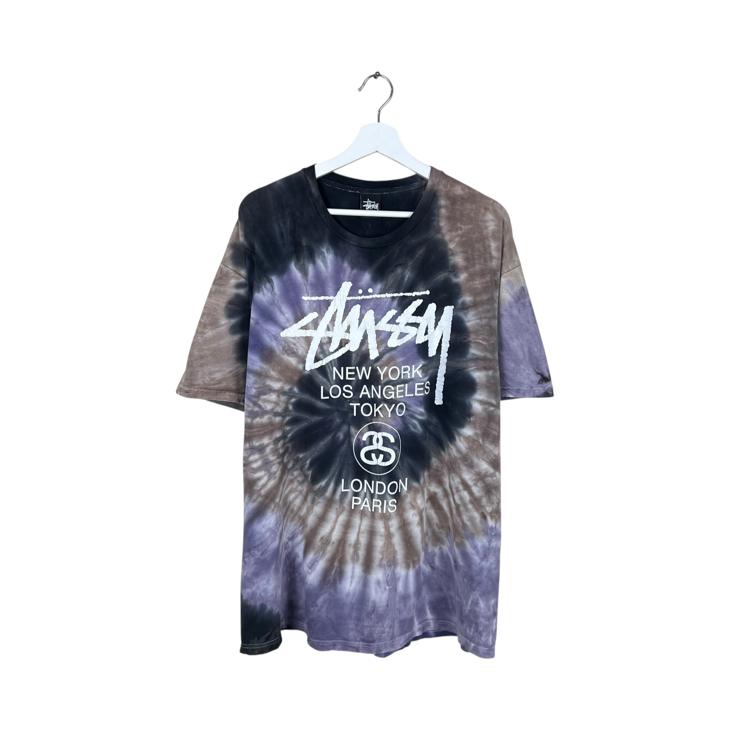 Stussy World Tour Tee Tye Die