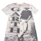 Vintage Garth Brooks Standing AOP Tee White