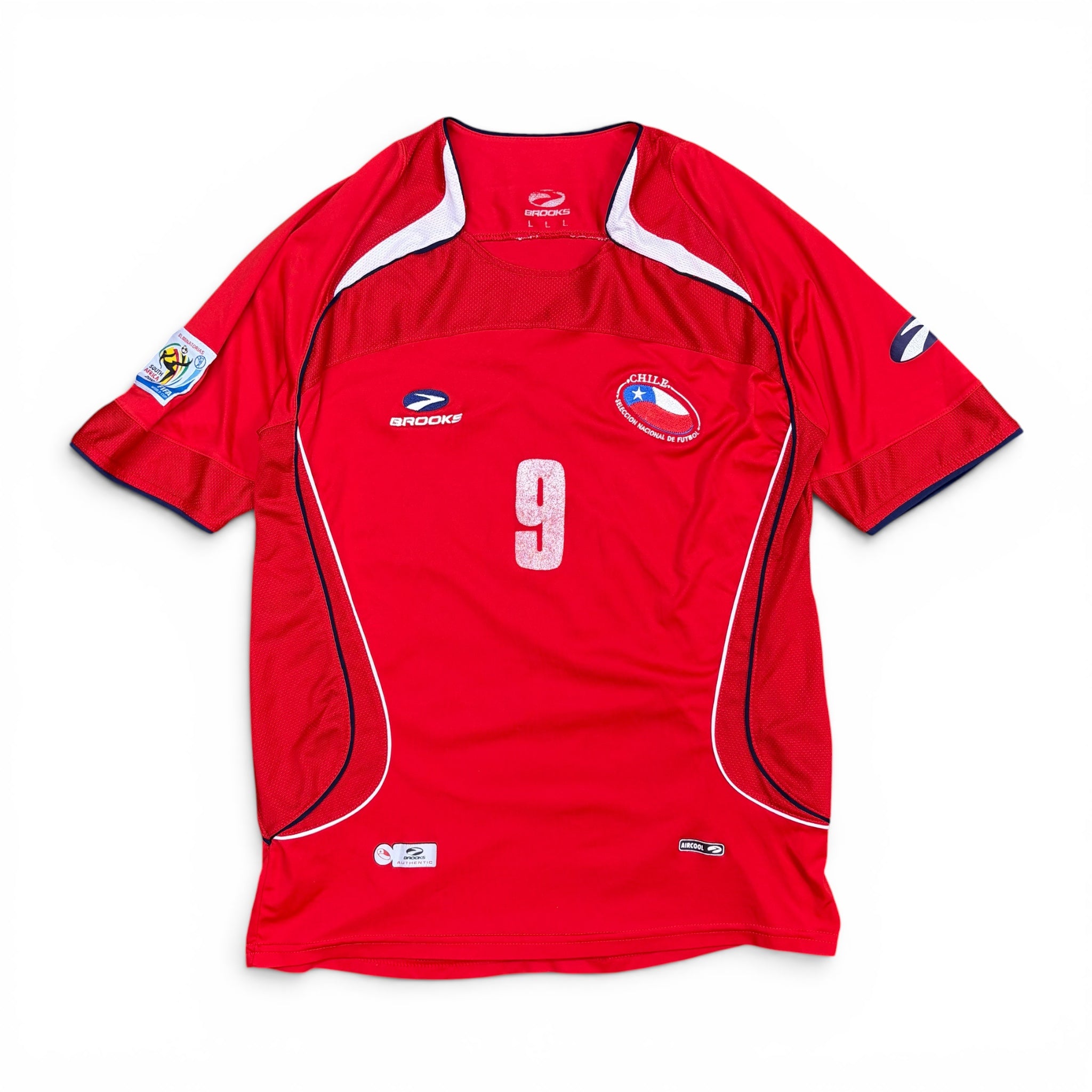 2009 Brooks Chile Humberto Suazo Home Jersey