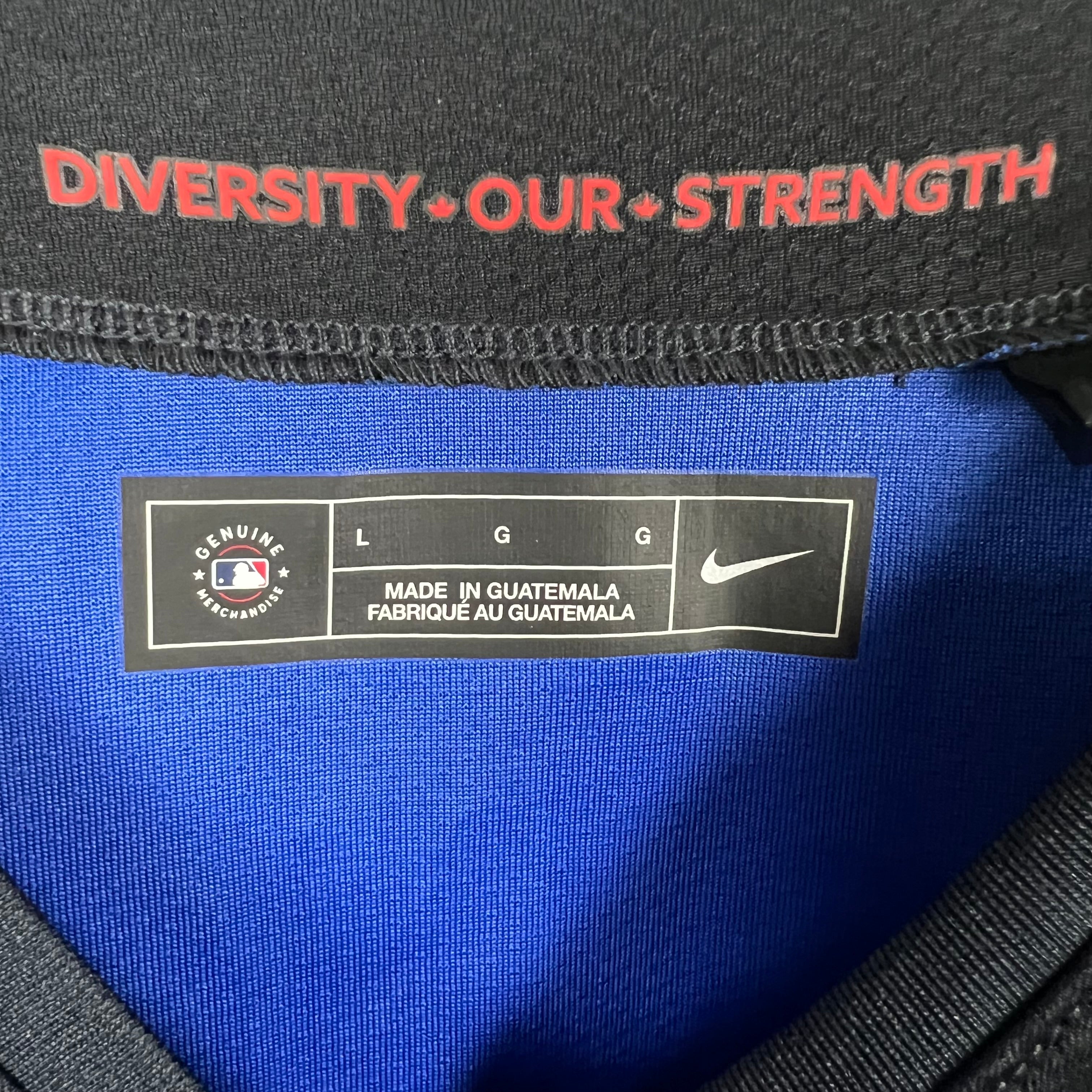 Vintage Nike MLB Toronto Blue Jays George Springer City Connect Jersey