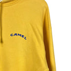 Vintage Camel Cigarettes Arch Logo Hoodie Yellow