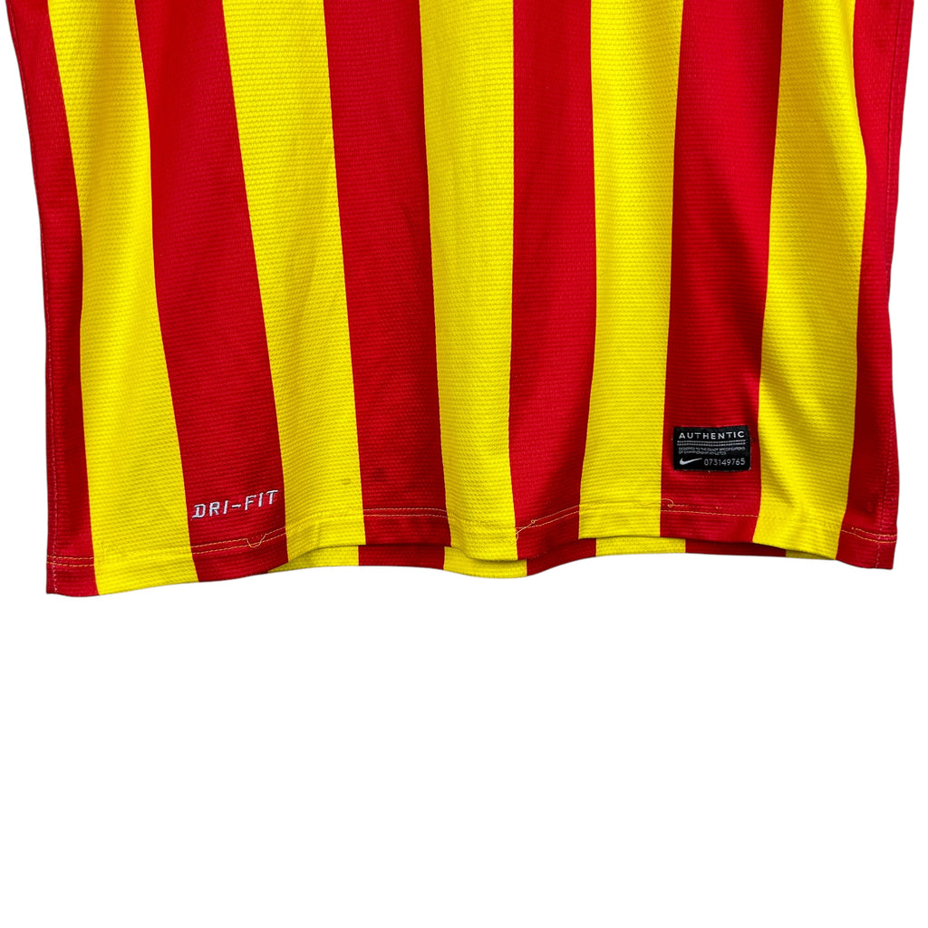2013 Nike FC Barcelona Blank Away Jersey