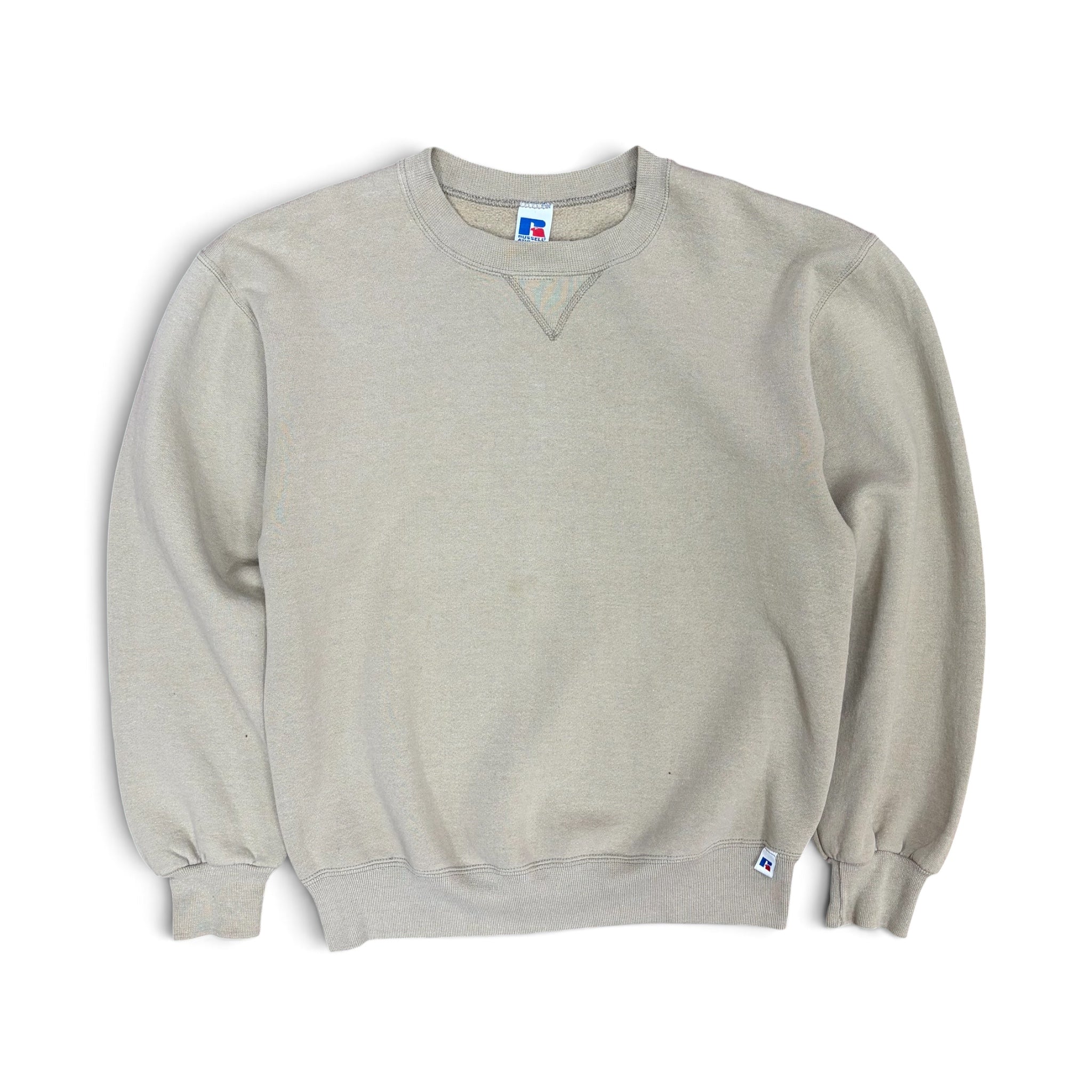Vintage Russell Atheltic Blank Crewneck Creamy Beige
