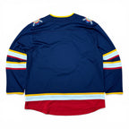Vintage Fanatics NHLWinnipeg Jets WASAC Blank Jersey Navy