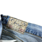 Vintage Polo Ralph Lauren Distressed Jeans Light Wash