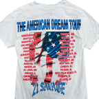 Vintage 21 Savage “The American Dream Tour” Tee White