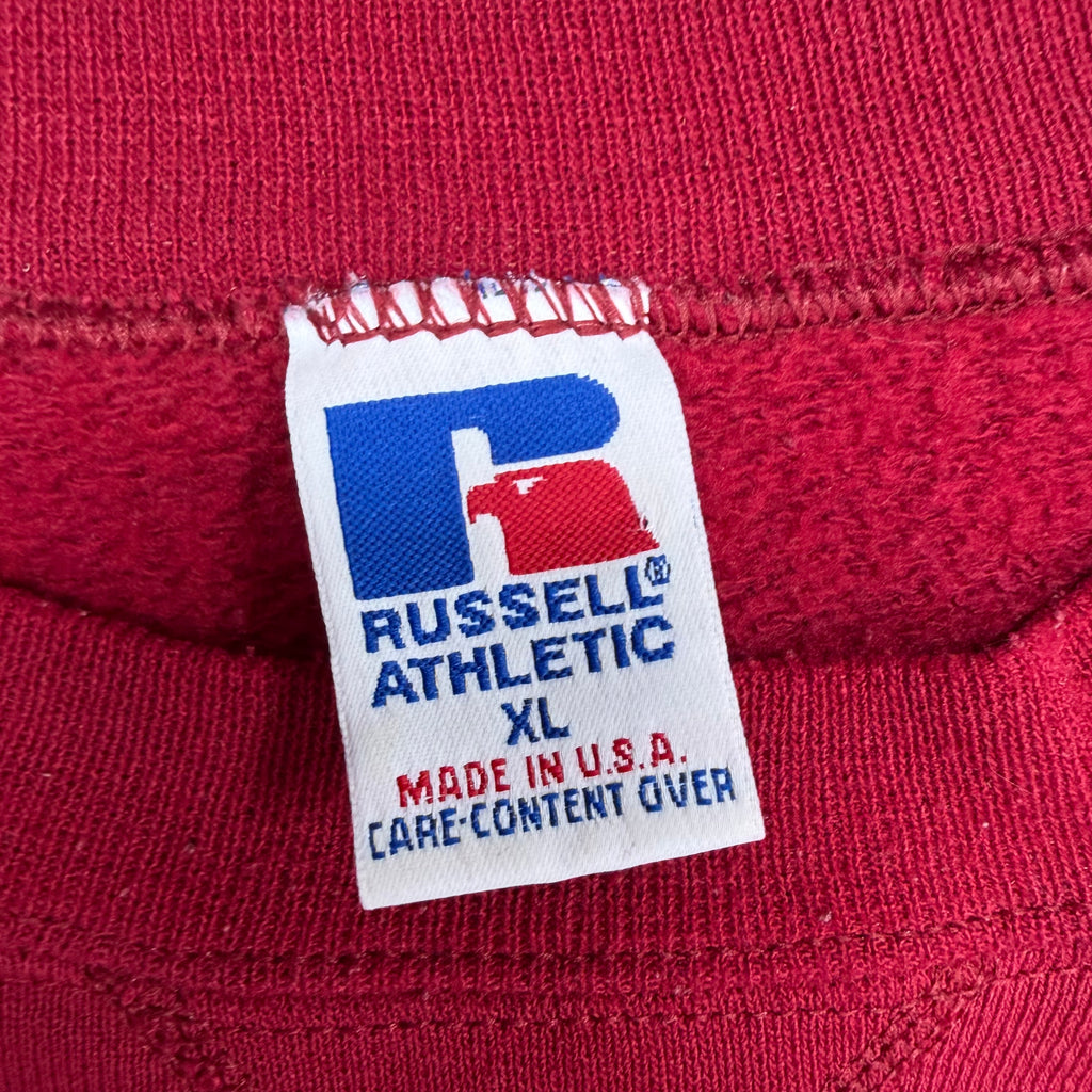 Vintage Russell Athletics Blank Crewneck Maroon