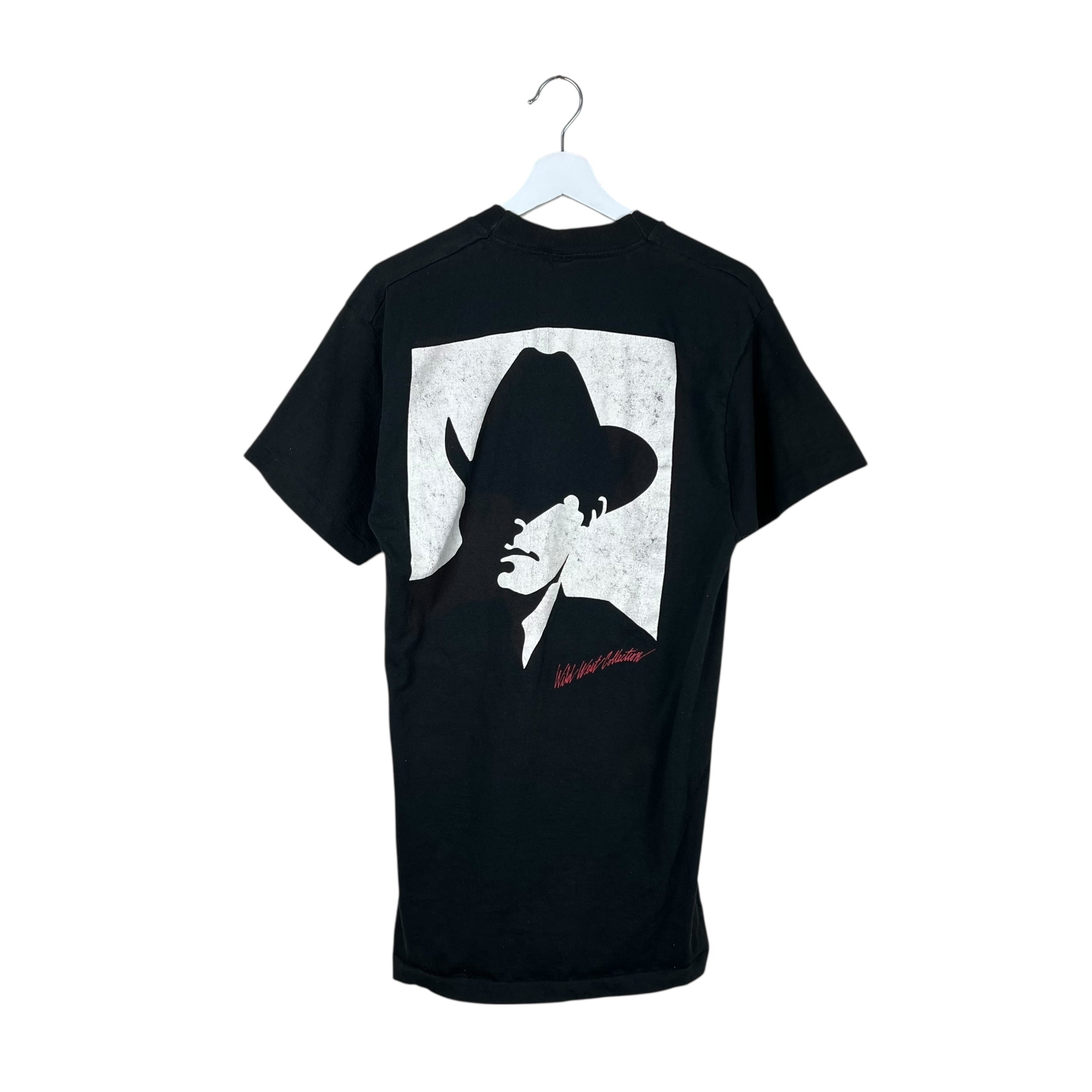 Vintage Marlboro Wild West Collection Cowboy Tee Black