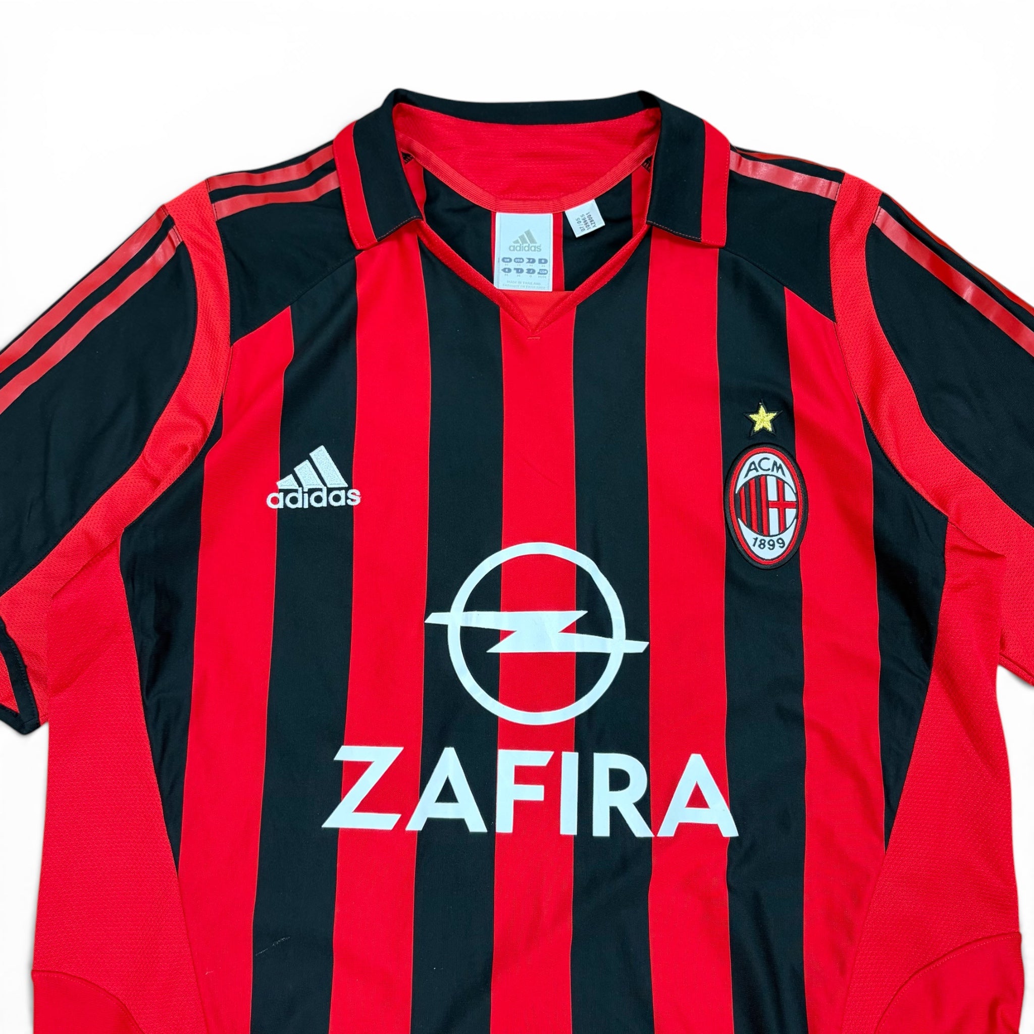 2007 Adidas AC Milan Blank Home Jersey