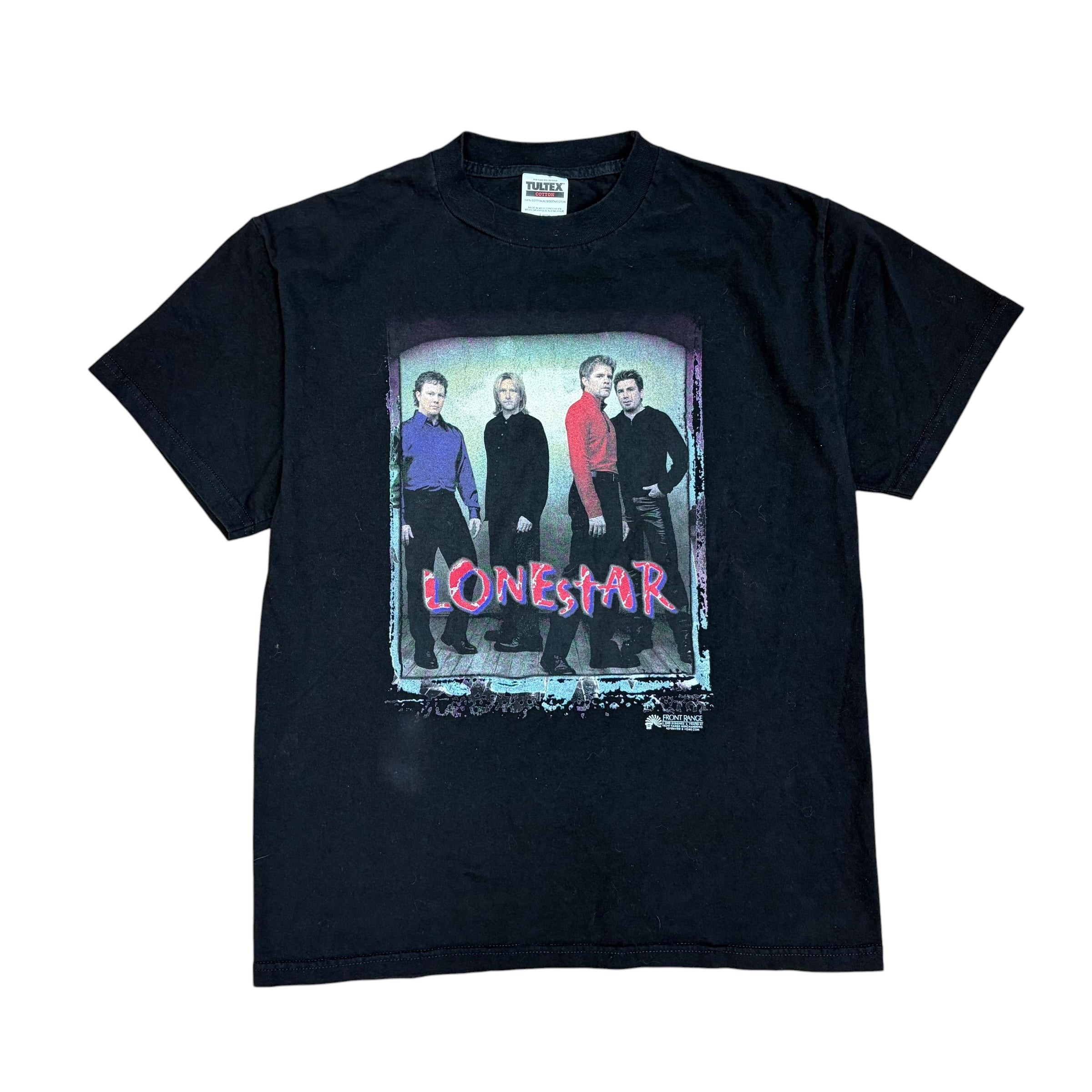 2000 Lonestar Lonely Grill Tour Tee Black
